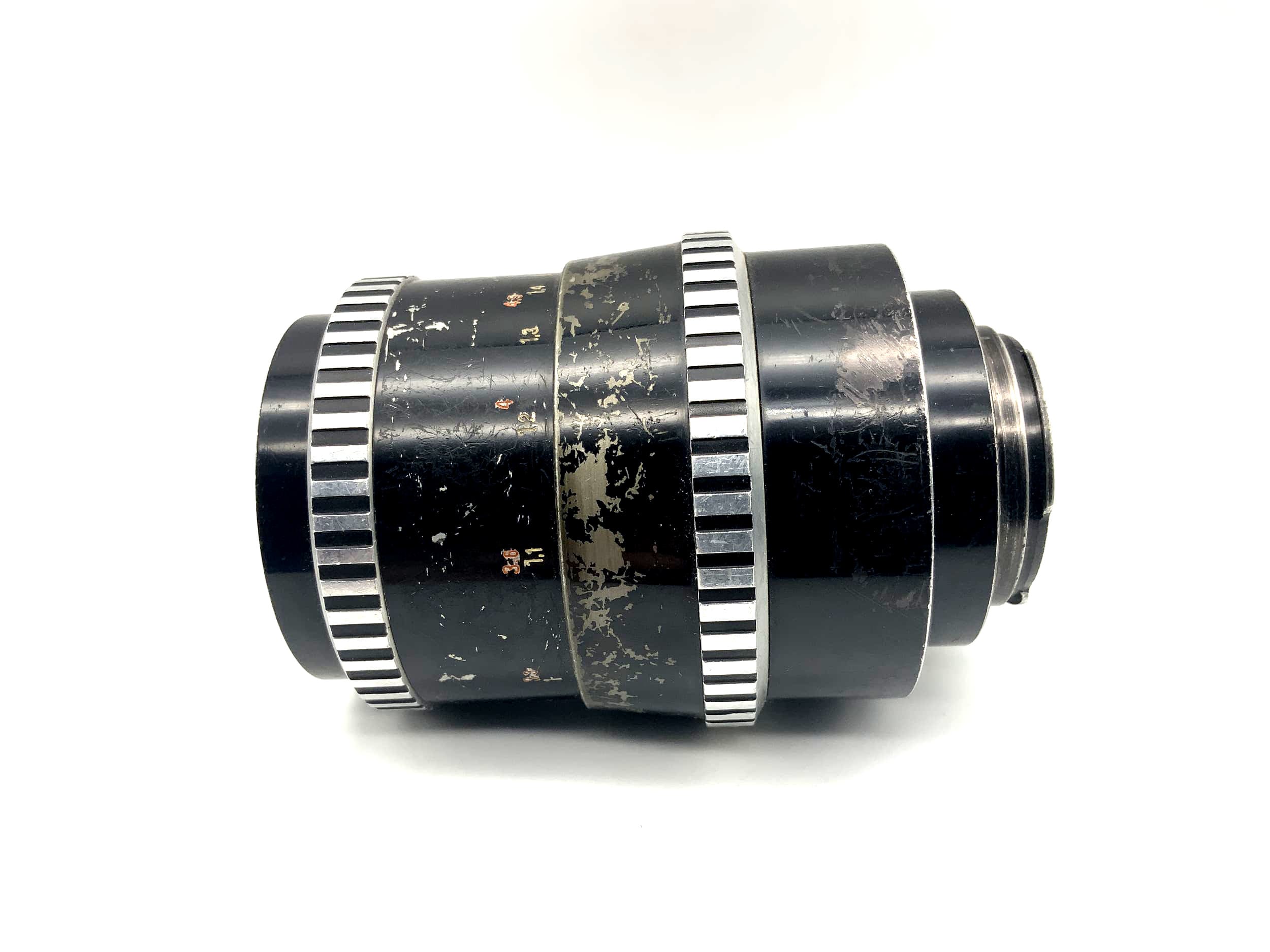 Carl Zeiss 135mm 1:4 Objektiv Sonnar Zebra Kamera Camera Lens (Exa)