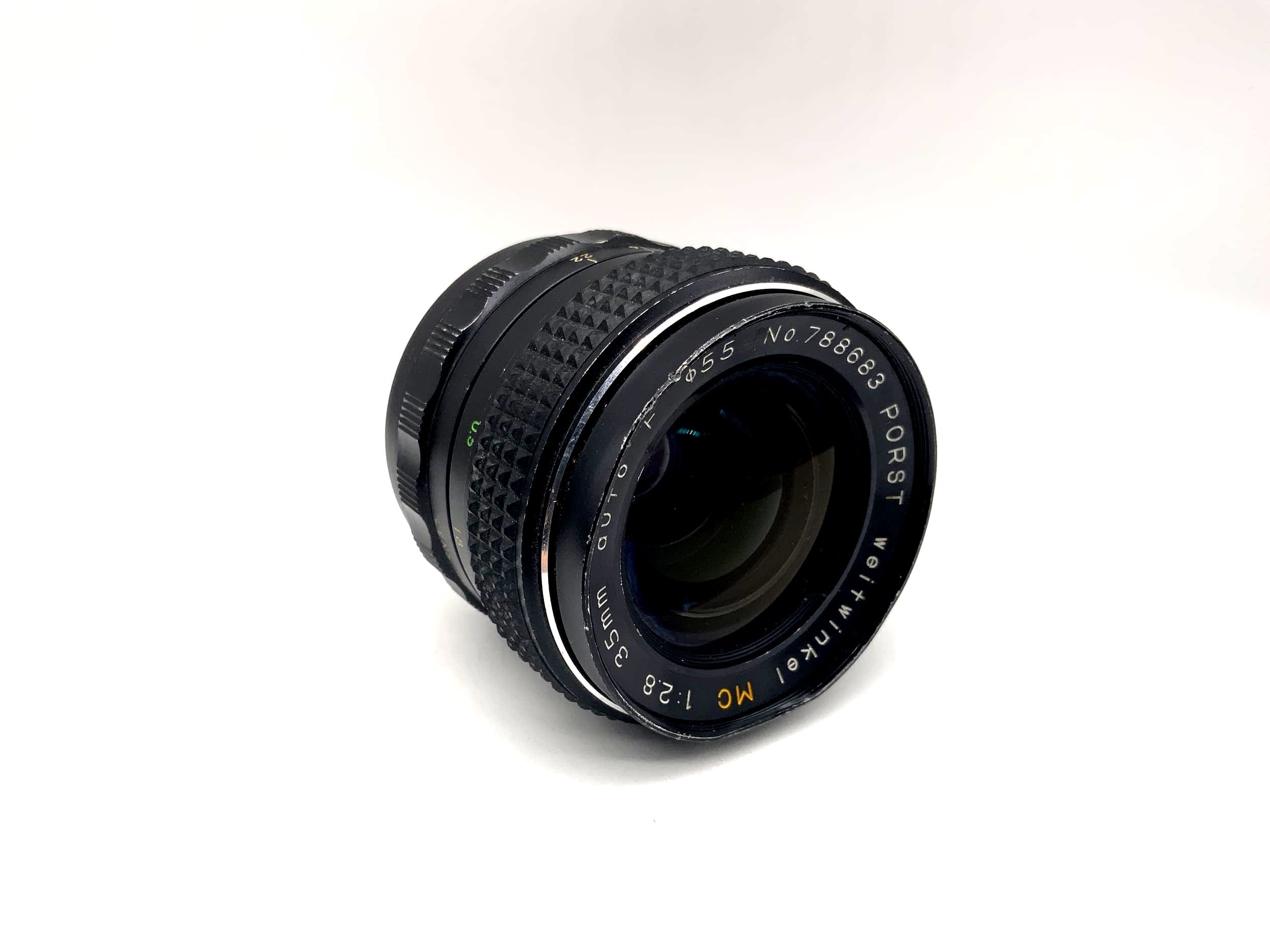 Porst 35mm 1:2.8 Objektiv Weitwinkel ww MC auto F Kamera Camera Lens (M42)