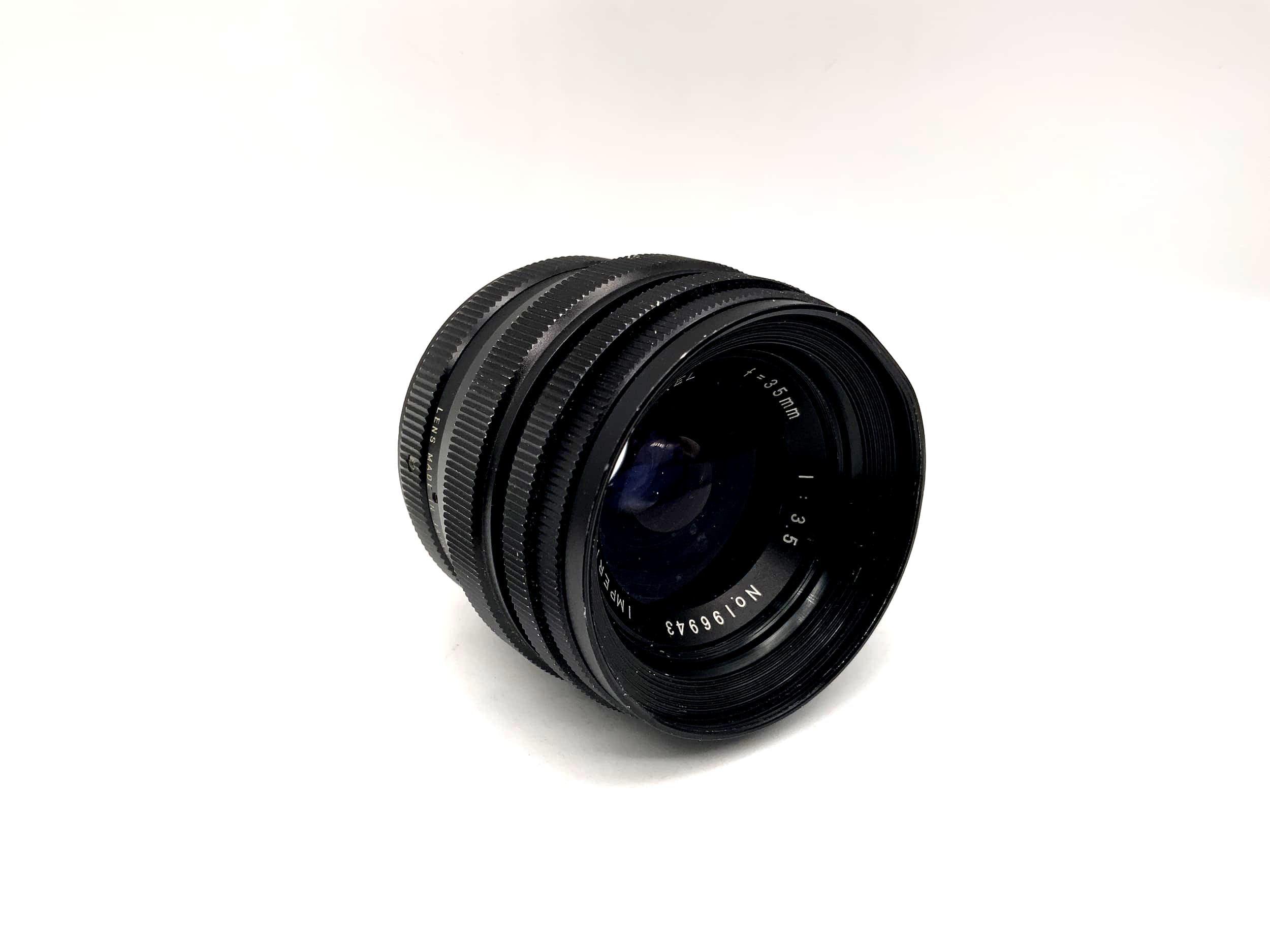 Imperial 35mm 1:3.5 Objektiv Weitwinkel ww Kamera Camera Lens (Exa)