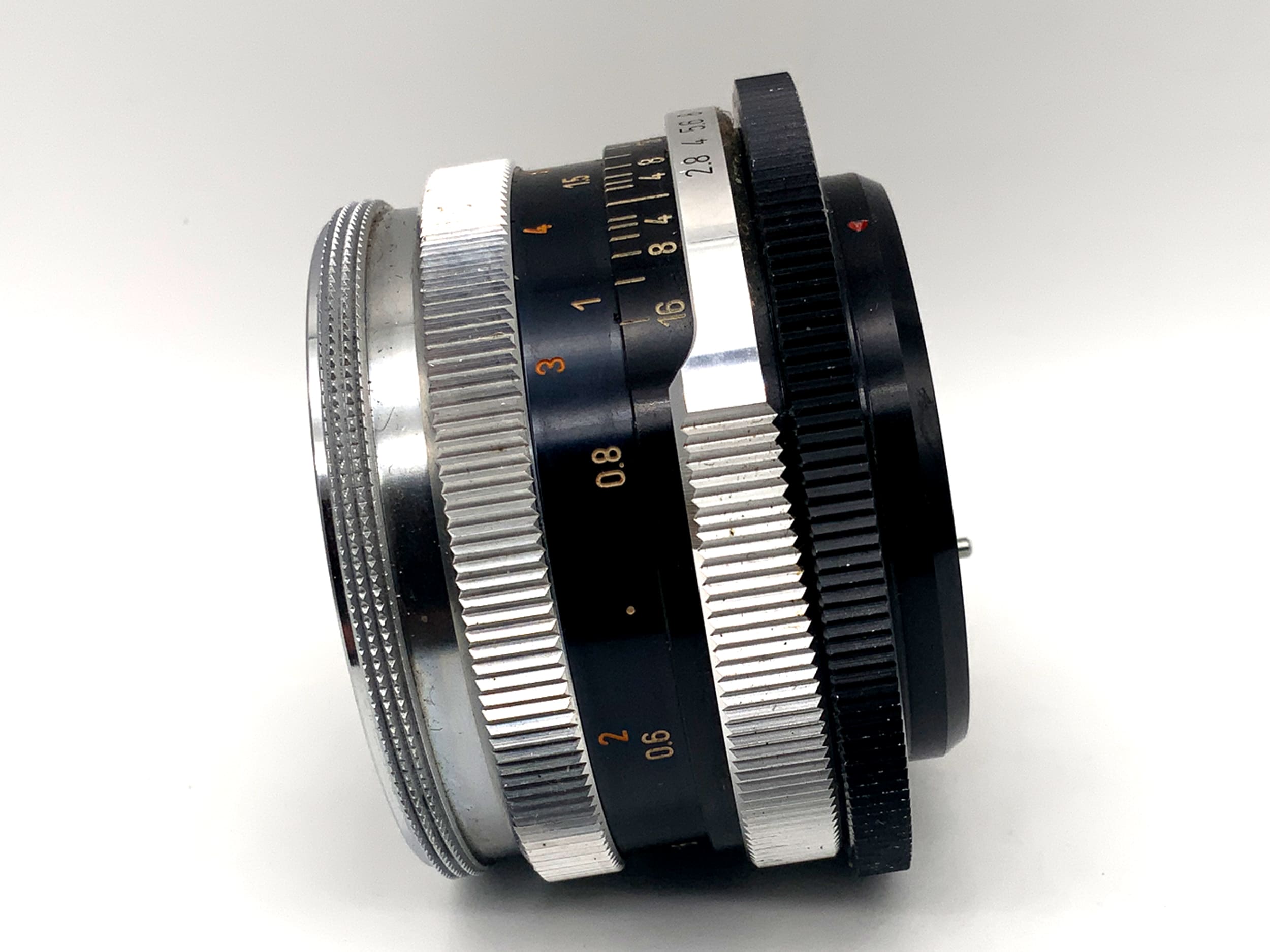 Carl Zeiss 50mm 1:2.8 Objektiv Tessar Festbrennweite (Icarex BM)