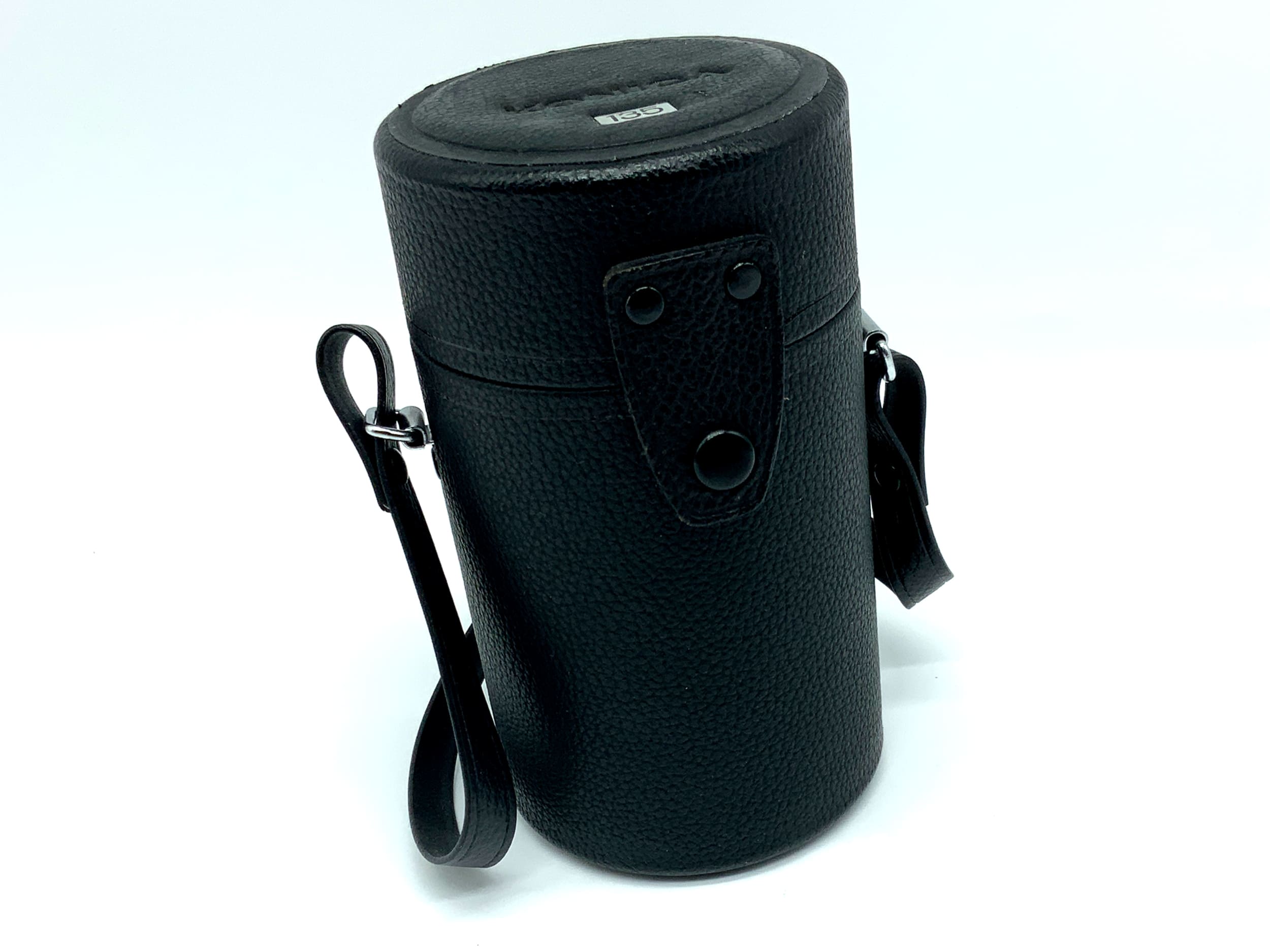 Konica 135 Köcher schwarz Objektivköcher Hartschalenköcher Lens Case Lens Case