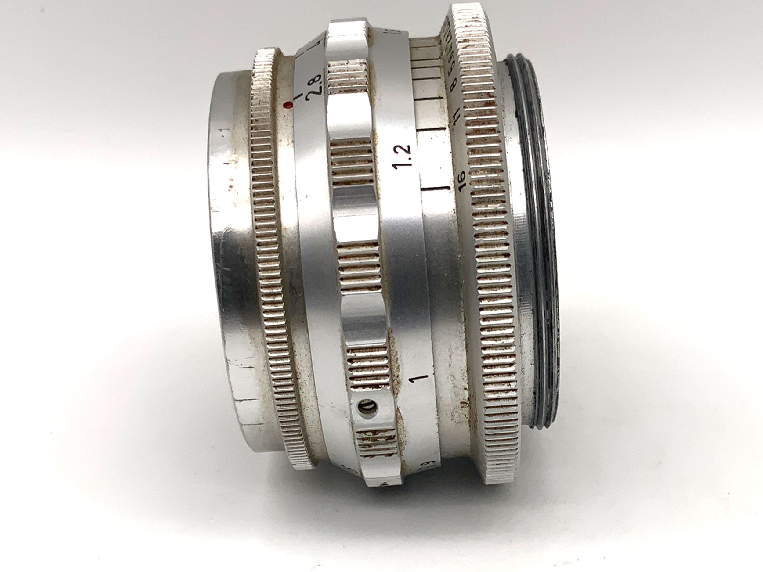 Steinheil München 50mm 1:2.8 Objektiv Cassar S 12 Blades Festbrennweite (M42)