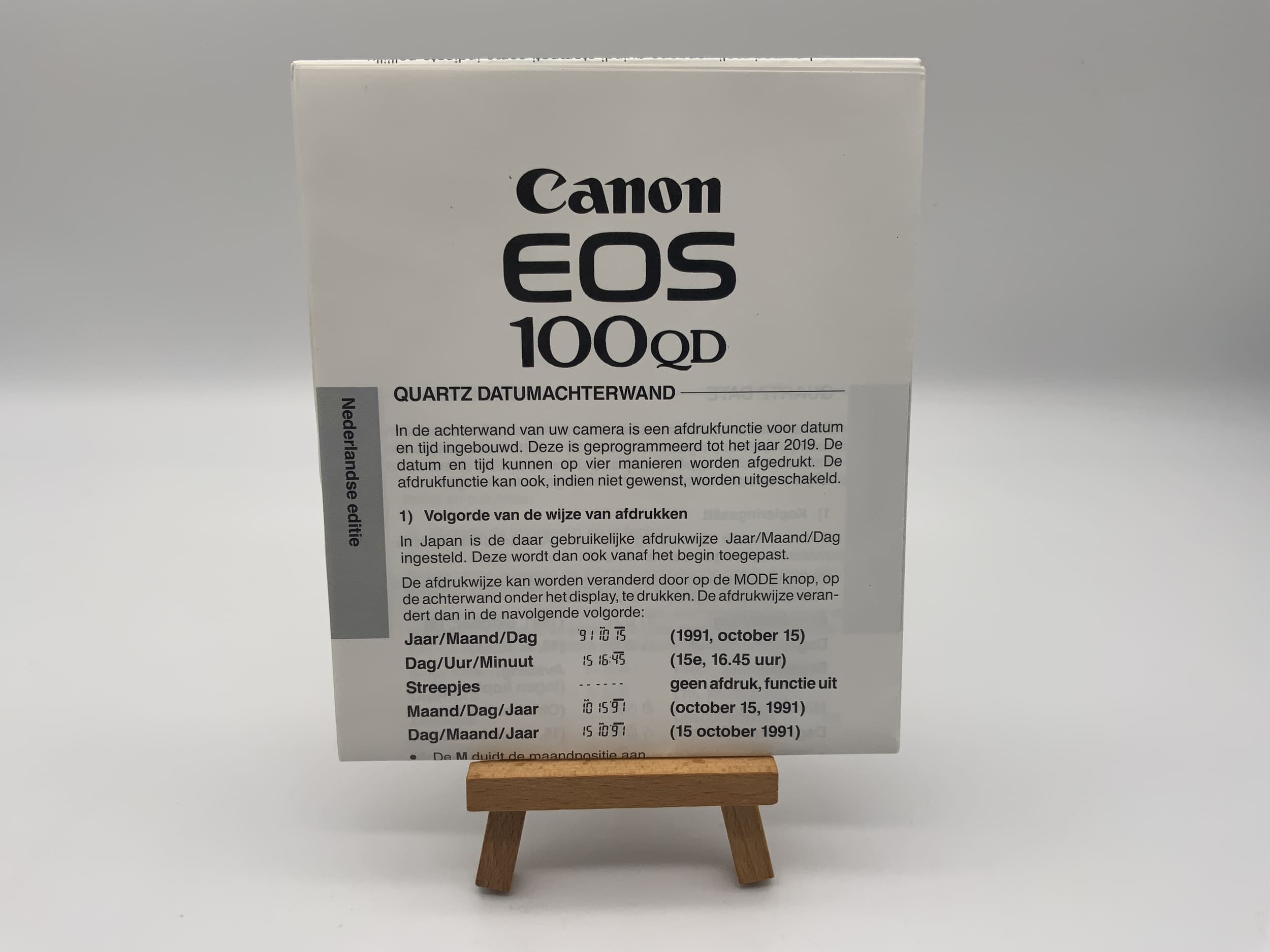 Canon 100QD Bedienungsanleitung