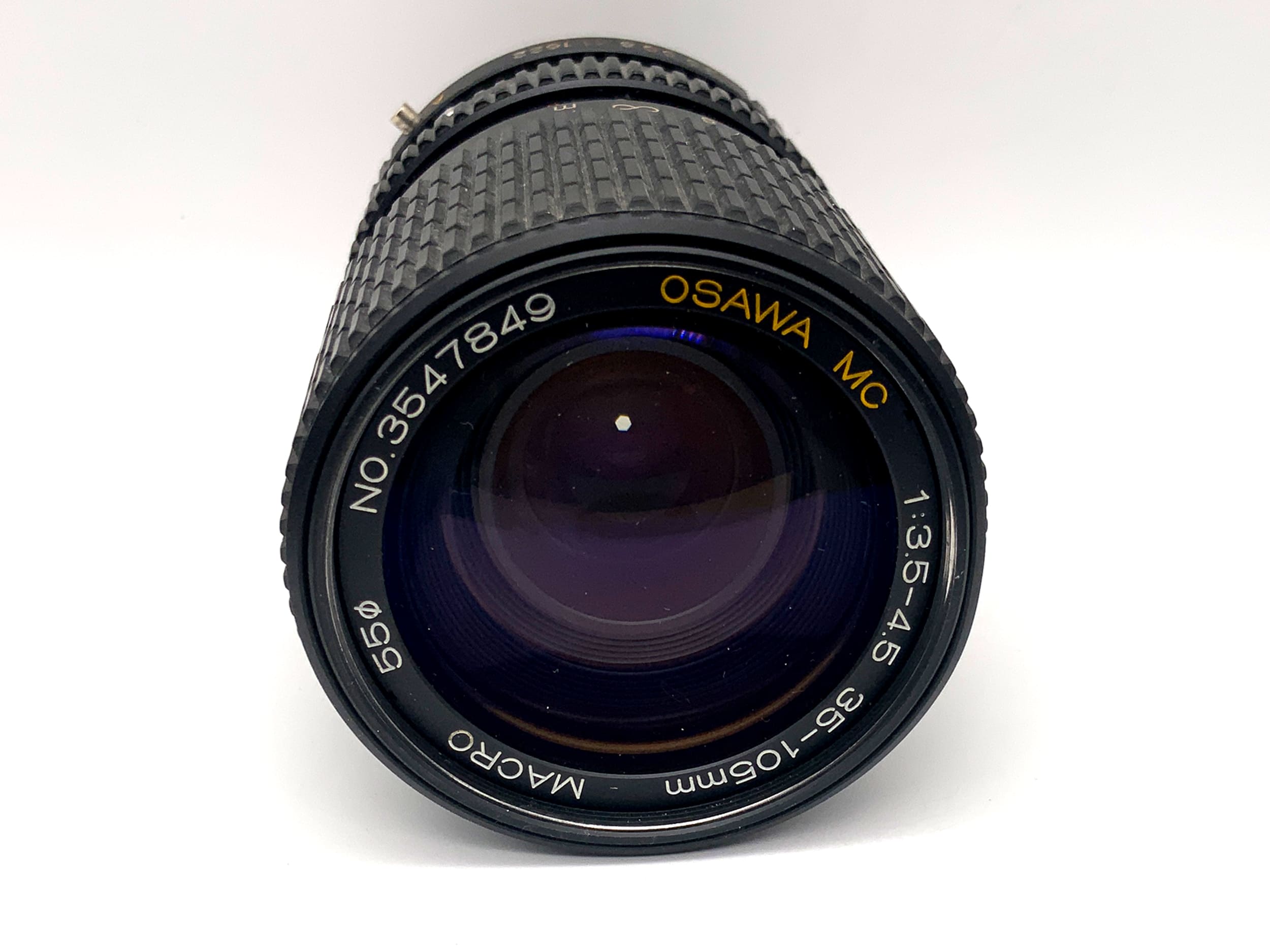 Osawa 35-105mm 1:3.5-4.5 Objektiv MC Macro Zoomobjektiv (Mamiya ZE)