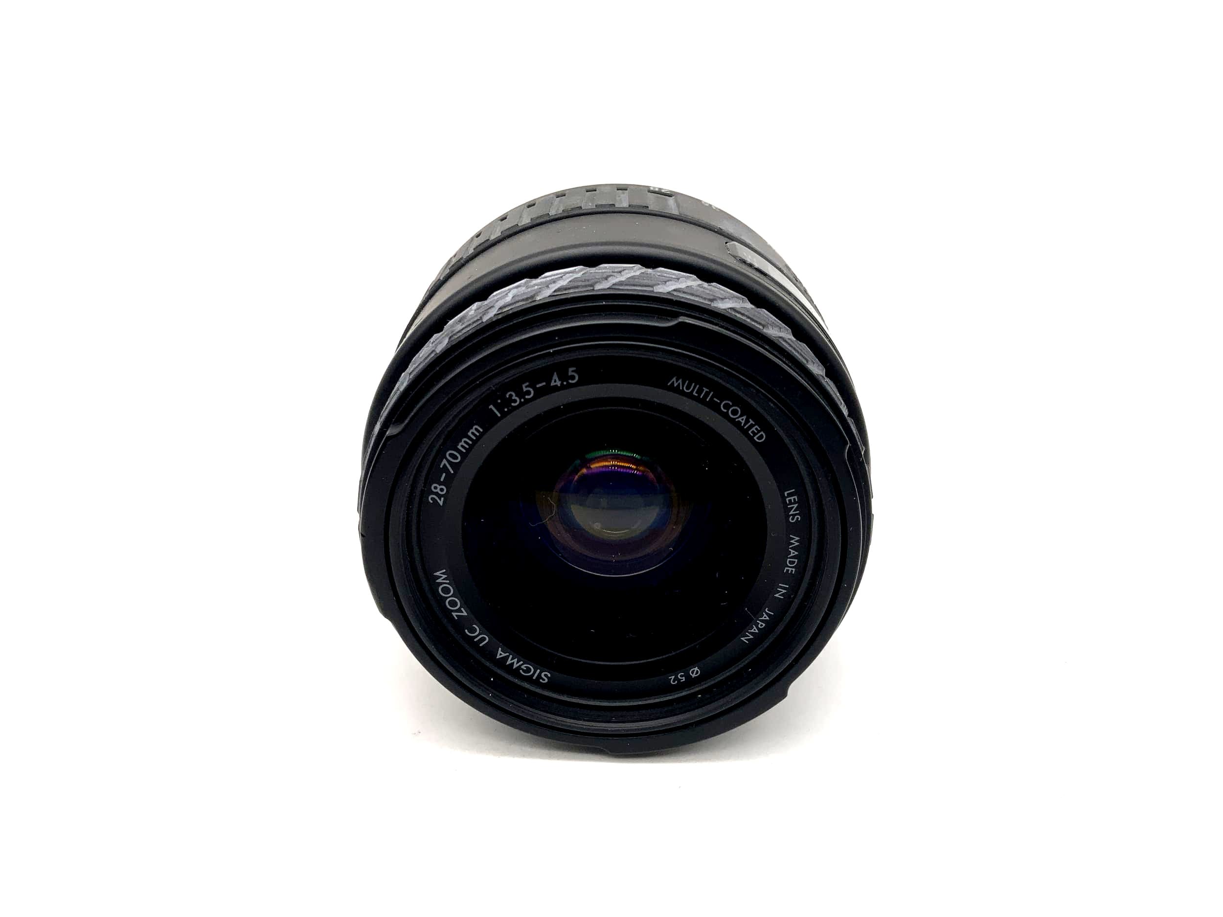 Sigma 28-70mm 1:3.5-4.5 Objektiv UC Zoom MC Lens High Speed (Minolta AF/Sony A)