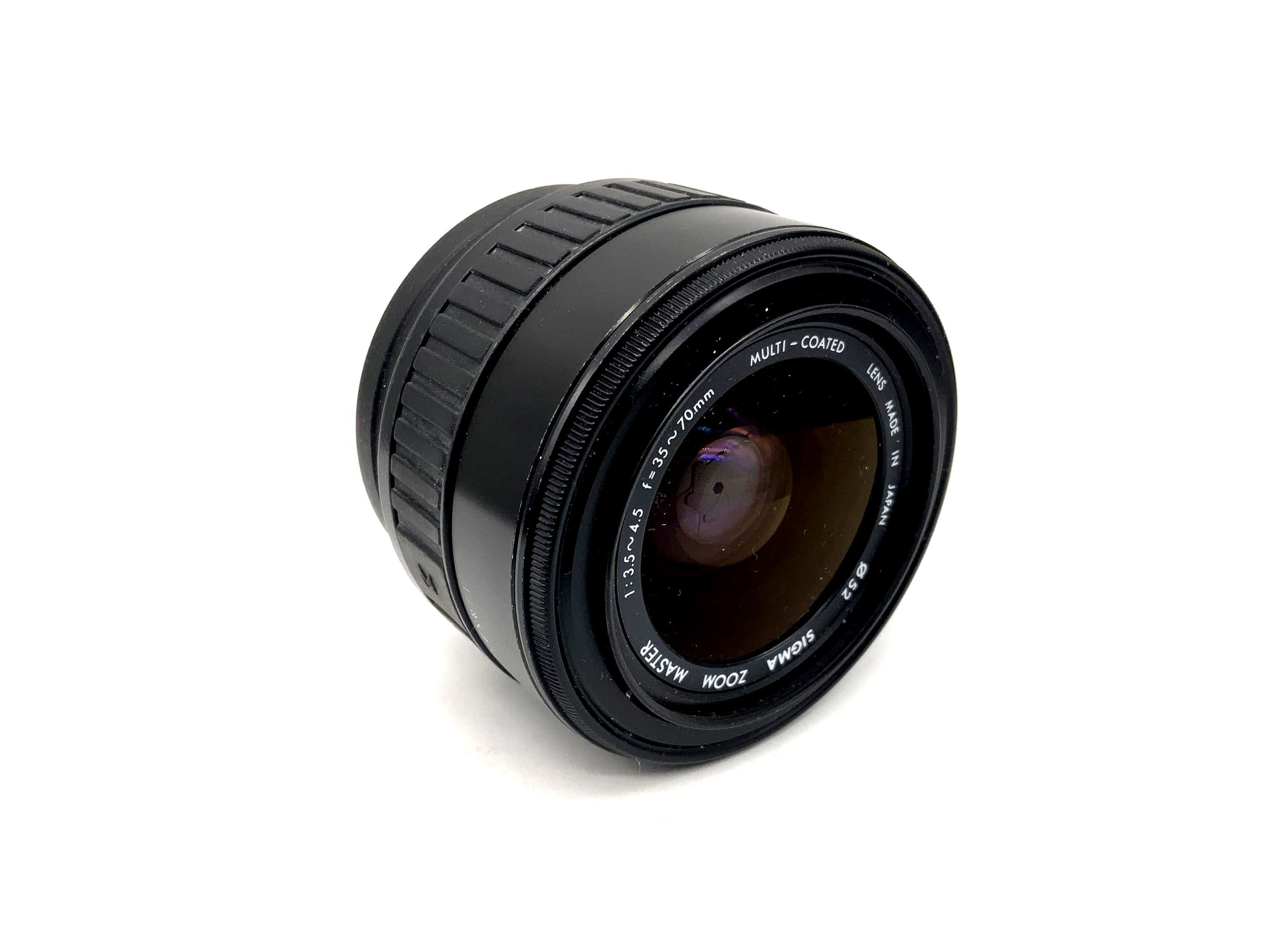 Sigma 35-70mm 1:3.5-4.5 Objektiv Zoom Master Multi-Coated (Minolta AF/Sony A)