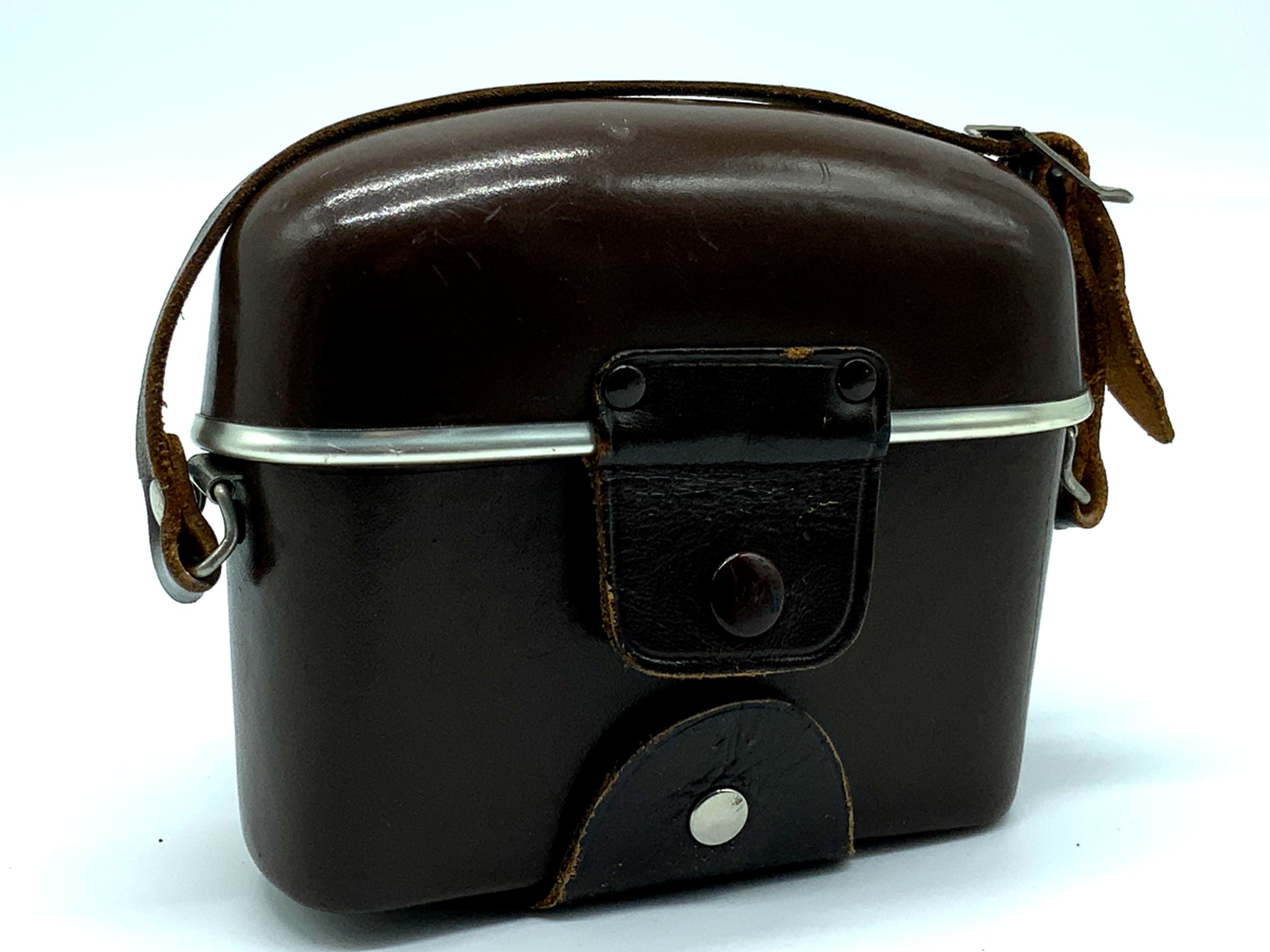 Zeiss Ikon Contina LK Bereitschaftstasche braun Leder Case Tasche Fototasche