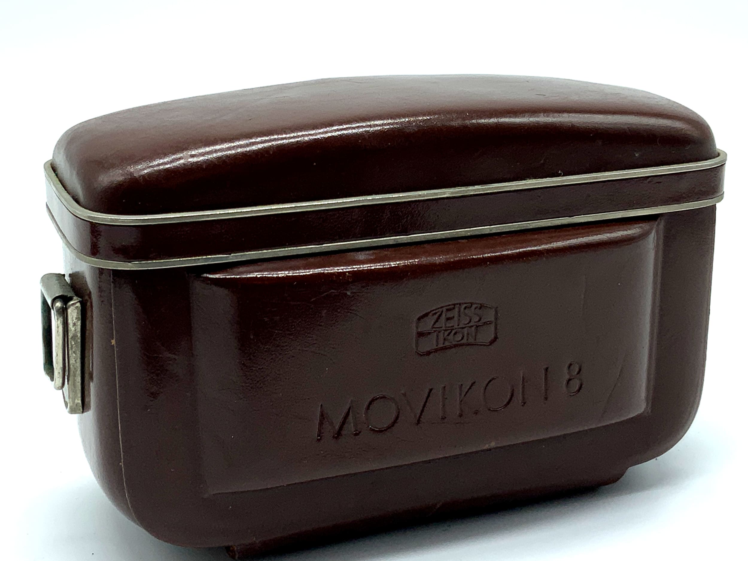 Zeiss Ikon Movicon 8 Bereitschaftstasche braun Leder Case Tasche Fototasche