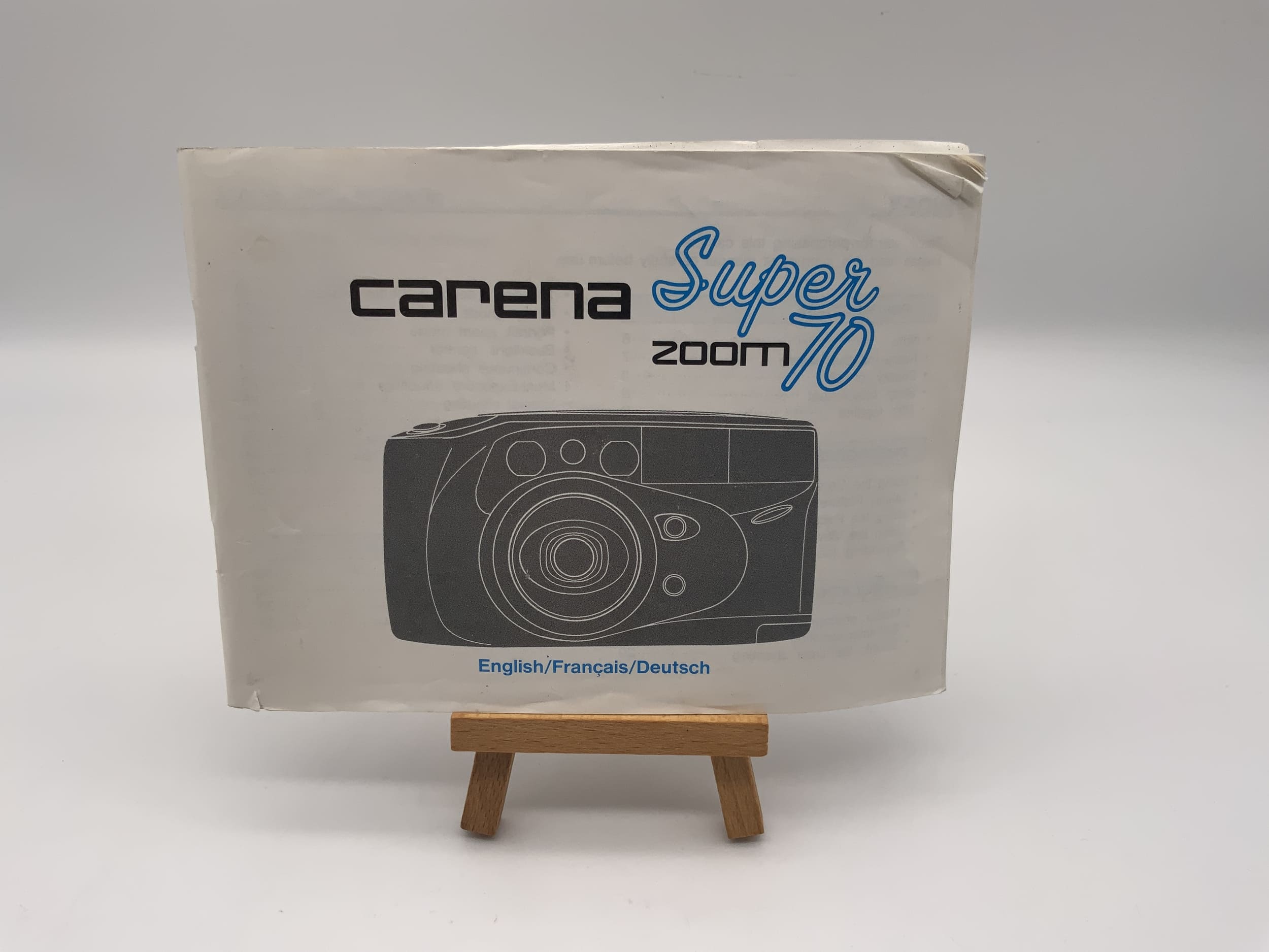 Carena Super Zoom 70 Bedienungsanleitung