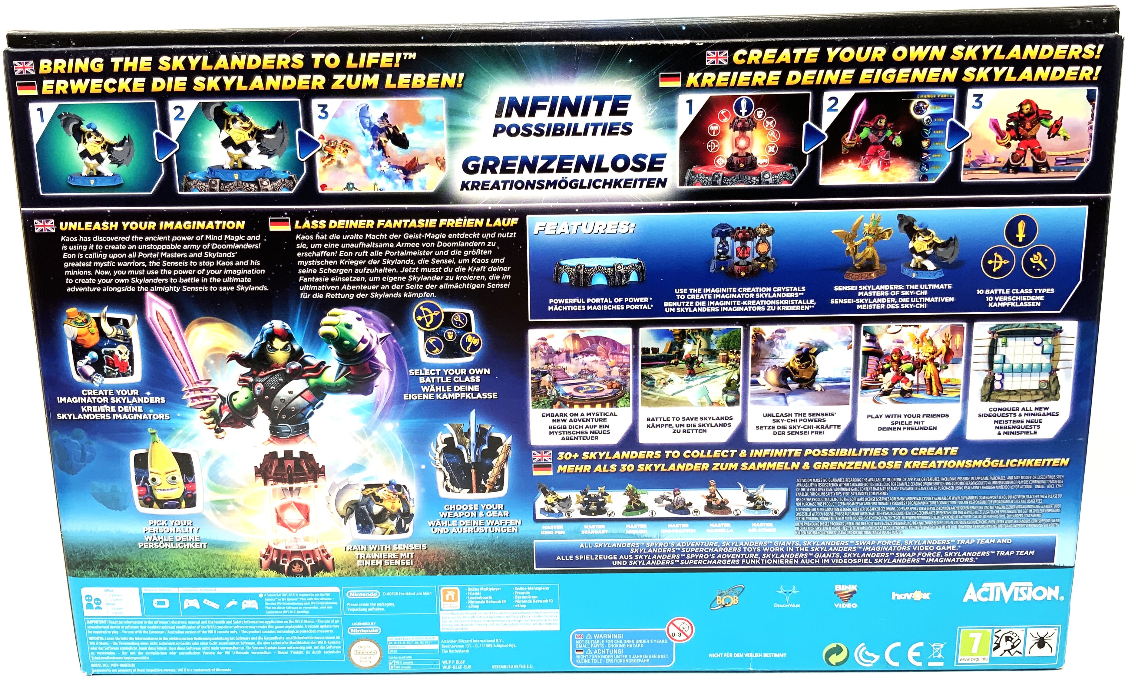 Skylanders Imaginators Starterset für Nintendo Wii u starter Pack