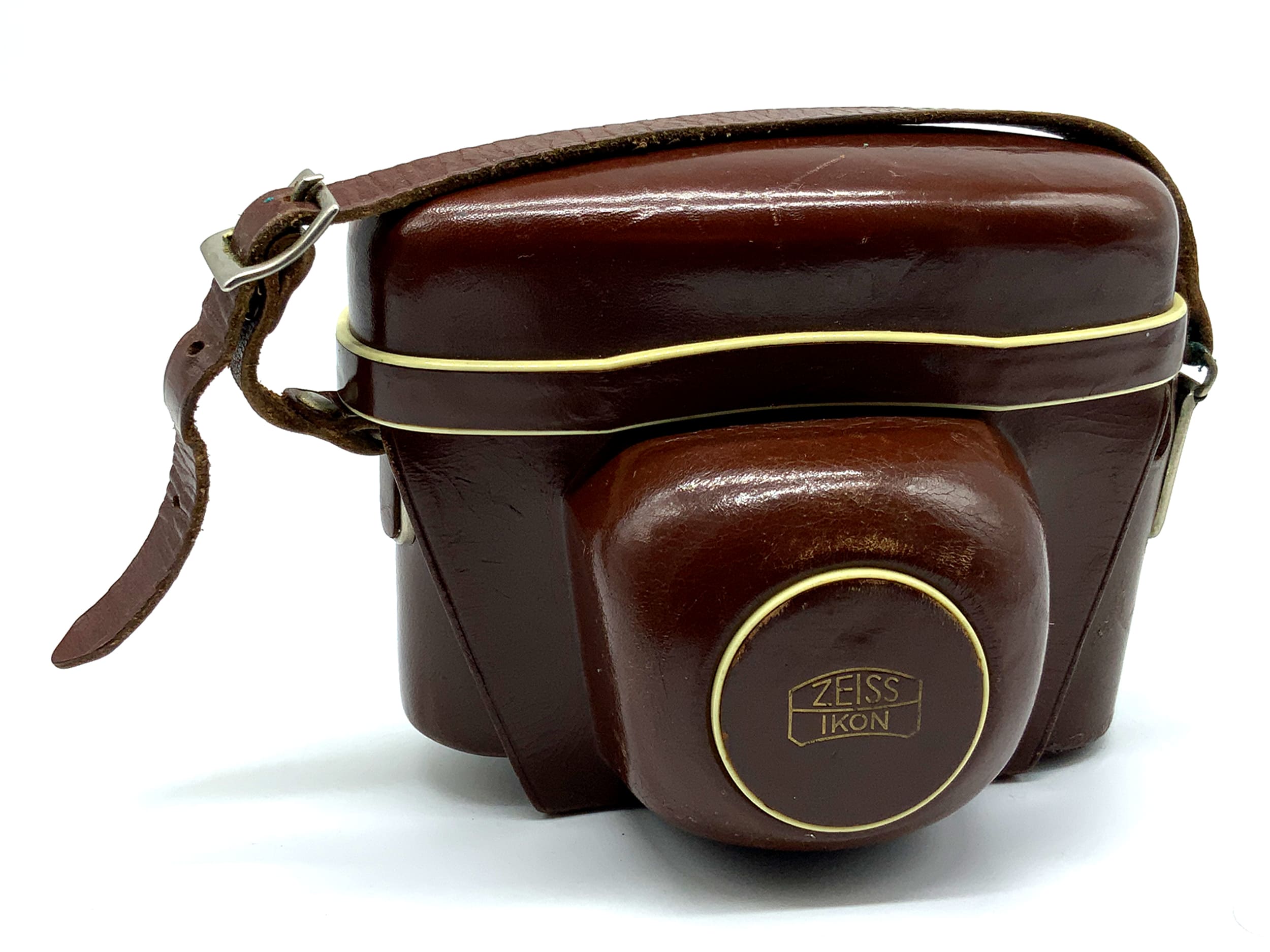 Zeiss Ikon Contaflex IV Bereitschaftstasche braun Leder Case 1274/24 Tasche