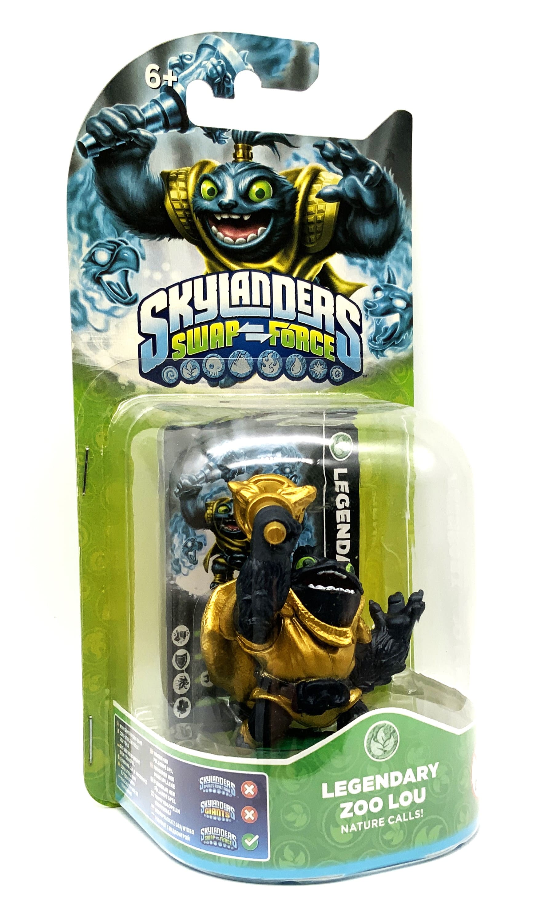 Skylanders Swap Force Figur Legendary Zoo Lou in Originalverpackung OVP