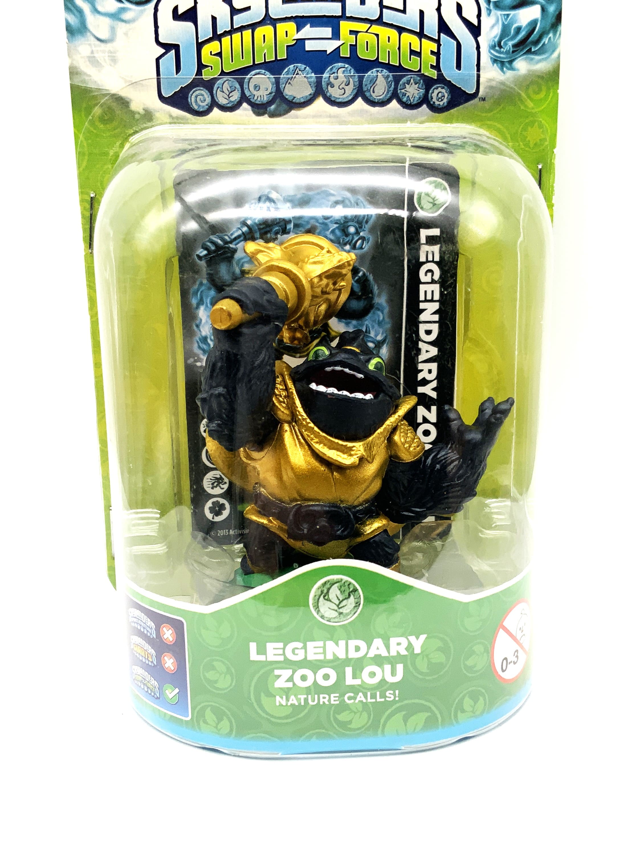 Skylanders Swap Force Figur Legendary Zoo Lou in Originalverpackung OVP