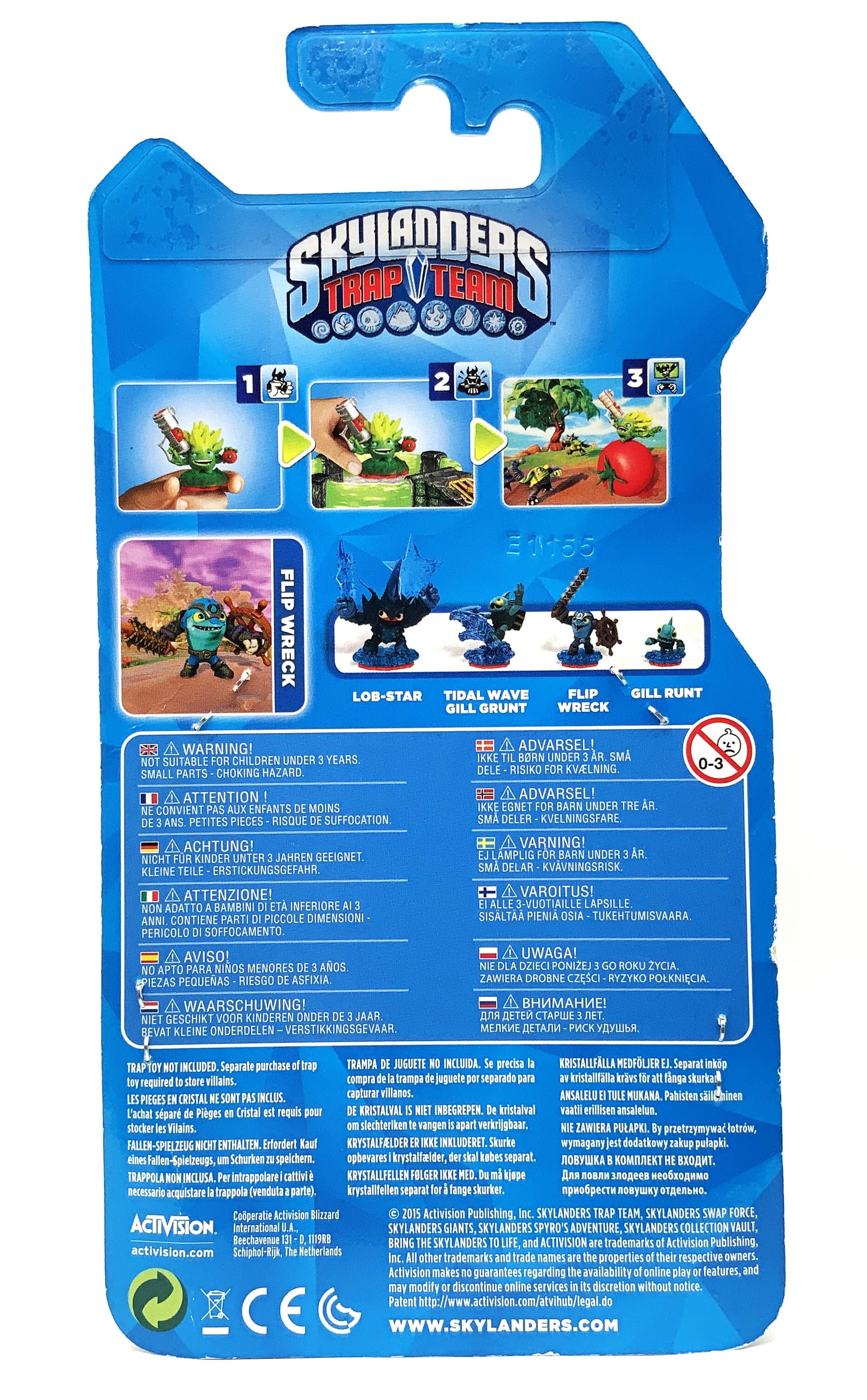 Skylanders Trap Team Figur Flip Wreck in Originalverpackung OVP