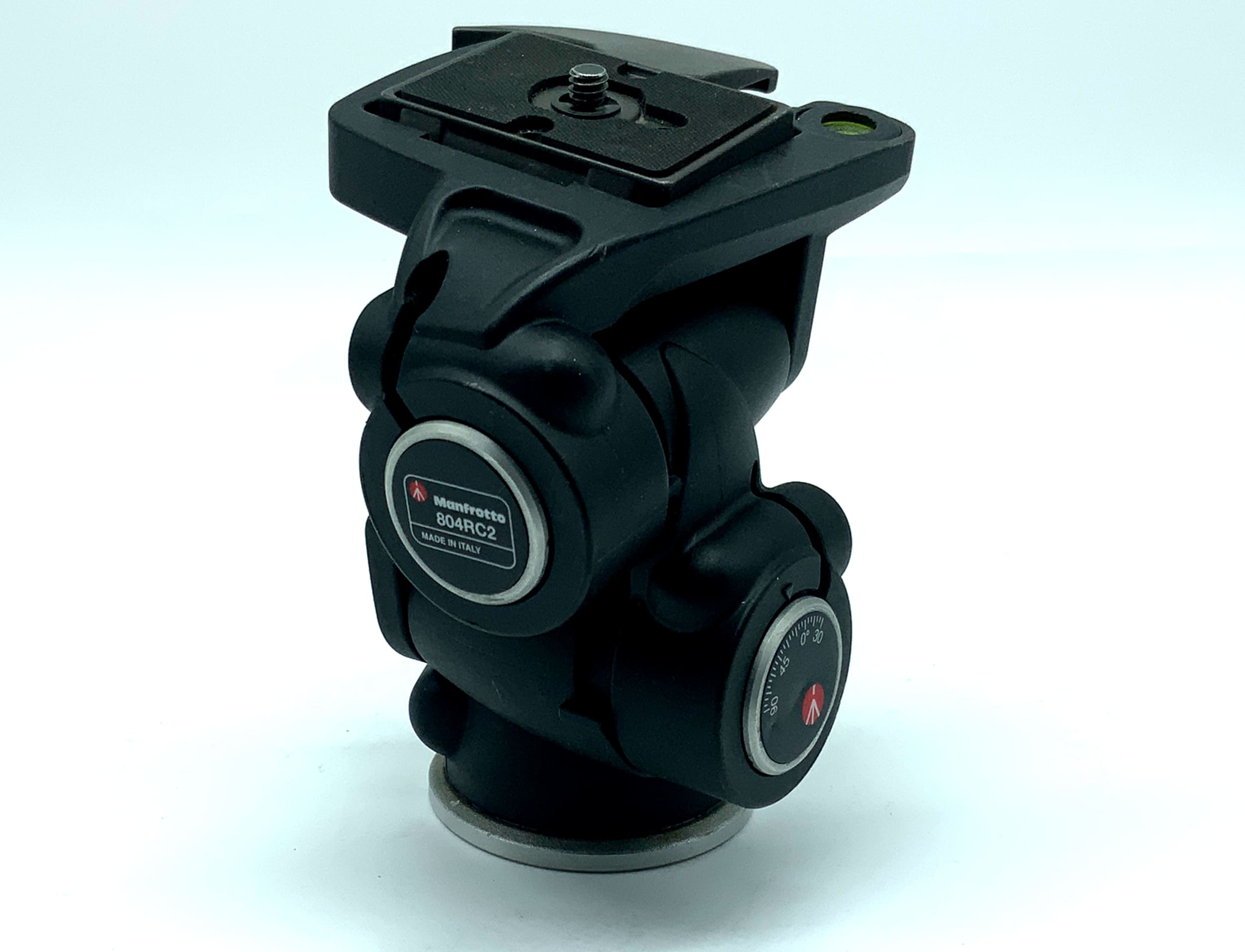 Manfrotto 804RC2 3-Wege Stativkopf mit Schnellwechselplatte !ohne Griffe!