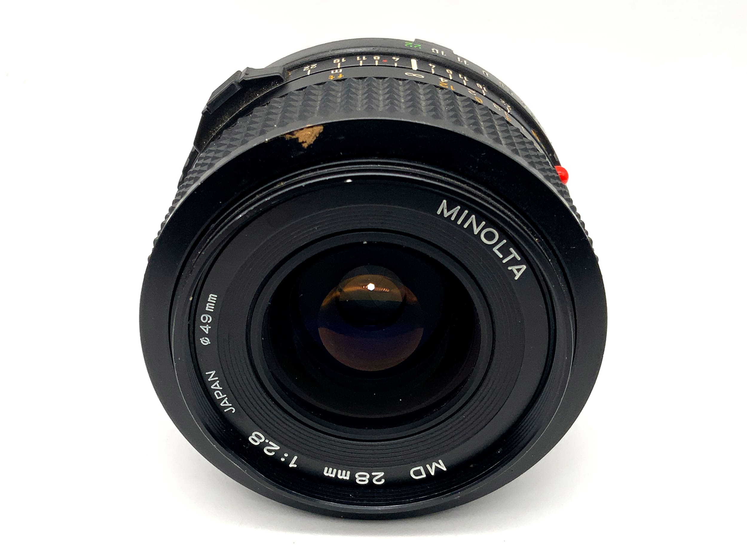 Minolta 28mm 1:2.8 Objektiv Festbrennweite (Minolta MD)