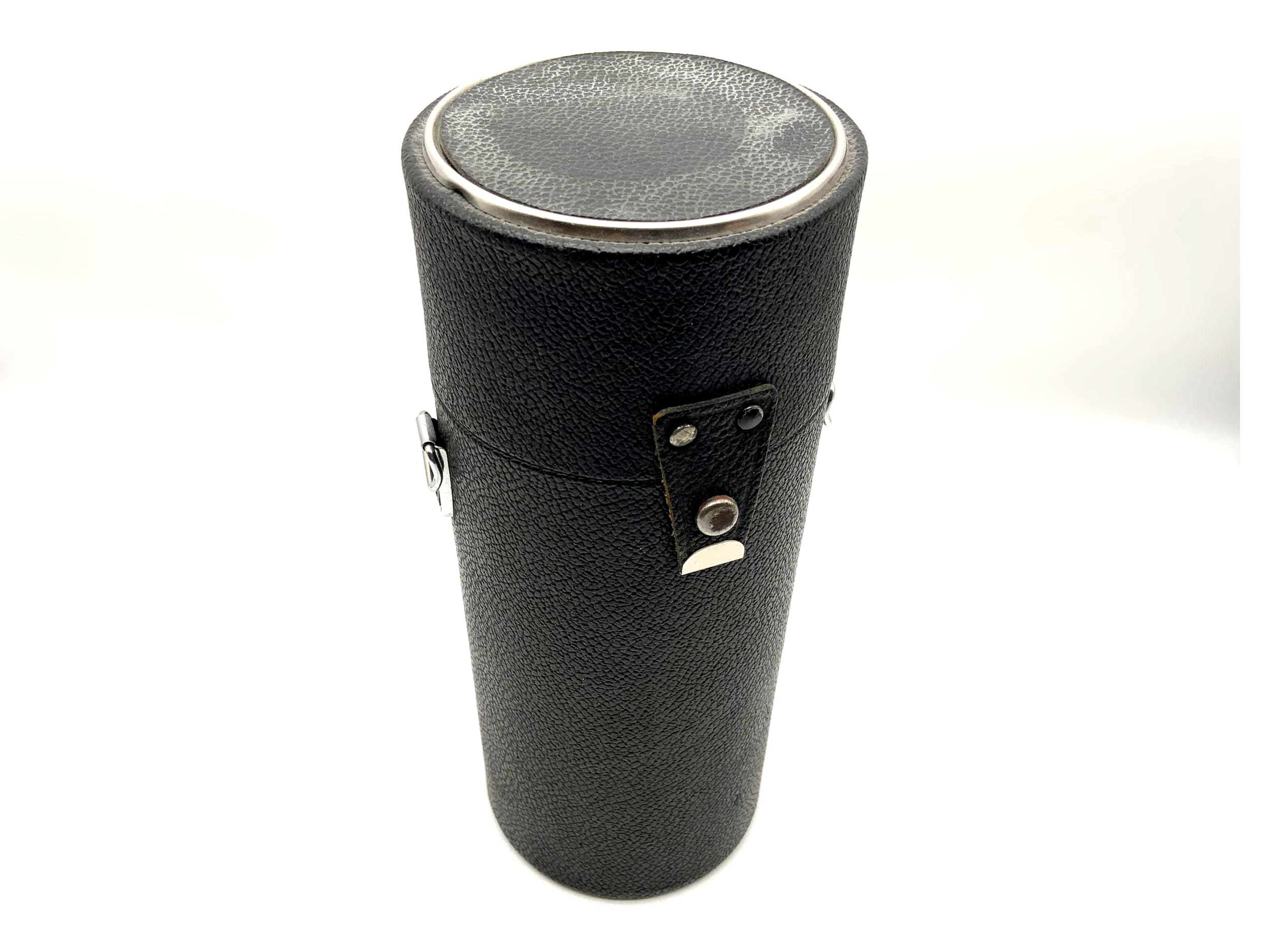 Vivitar Köcher schwarz ca.23x9cm Objektivtasche universell Hard Case Lens Case