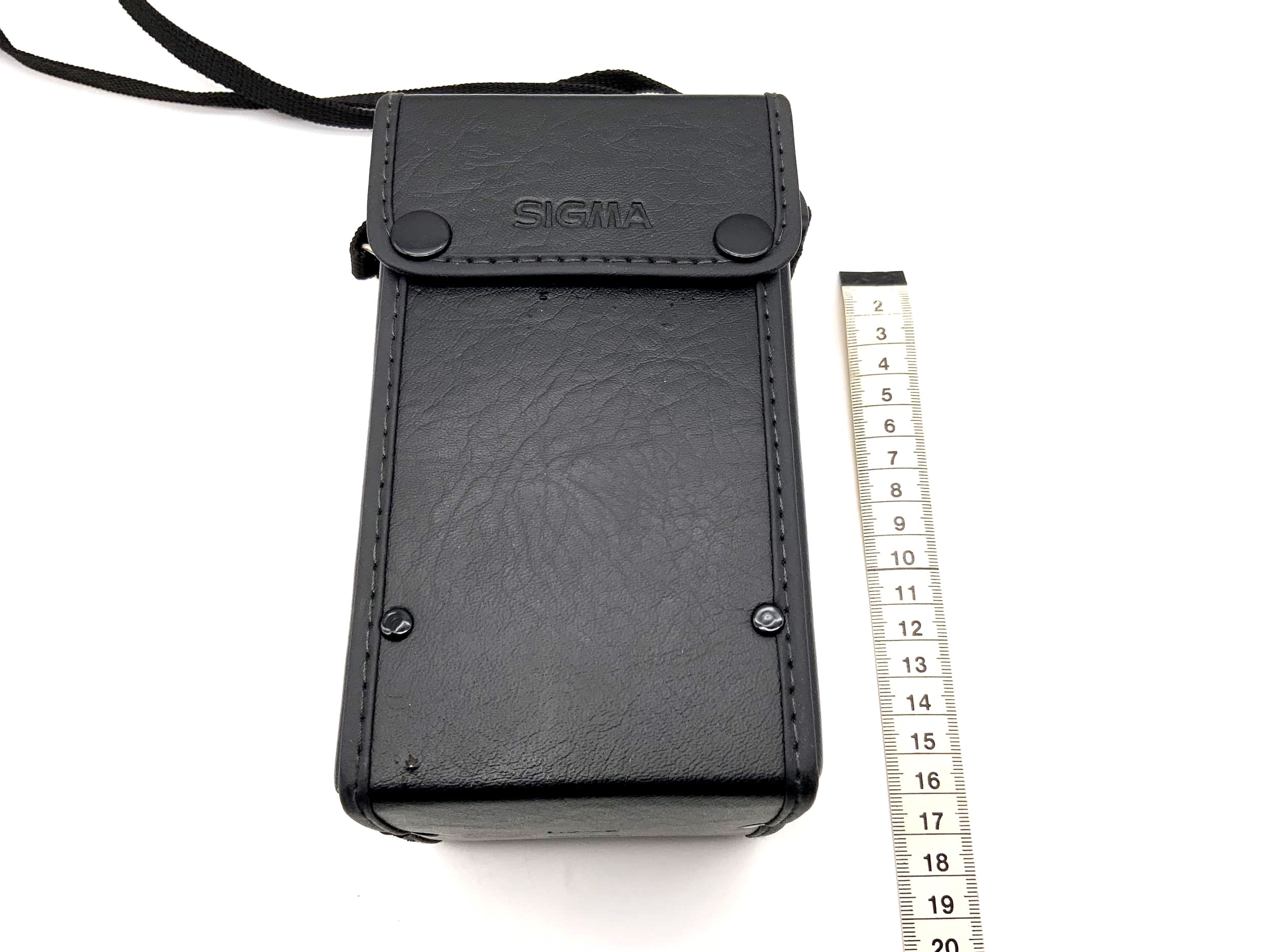 Sigma Köcher schwarz ca.17x9cm Eckig Objektivtasche universell Hard Lens Case