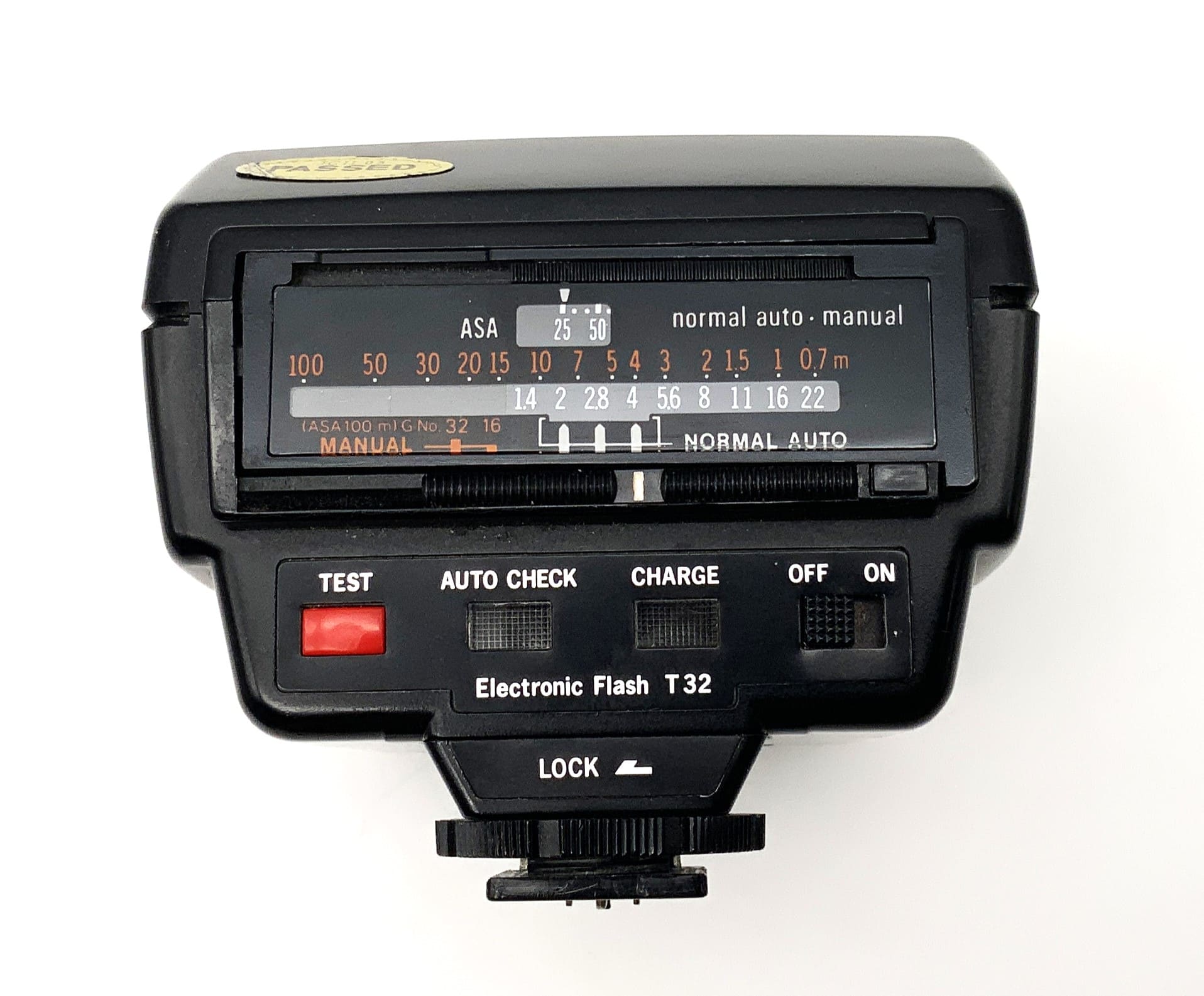 Olympus Electronic flash T32 Blitzgerät für OM System Kamera Blitz Flash