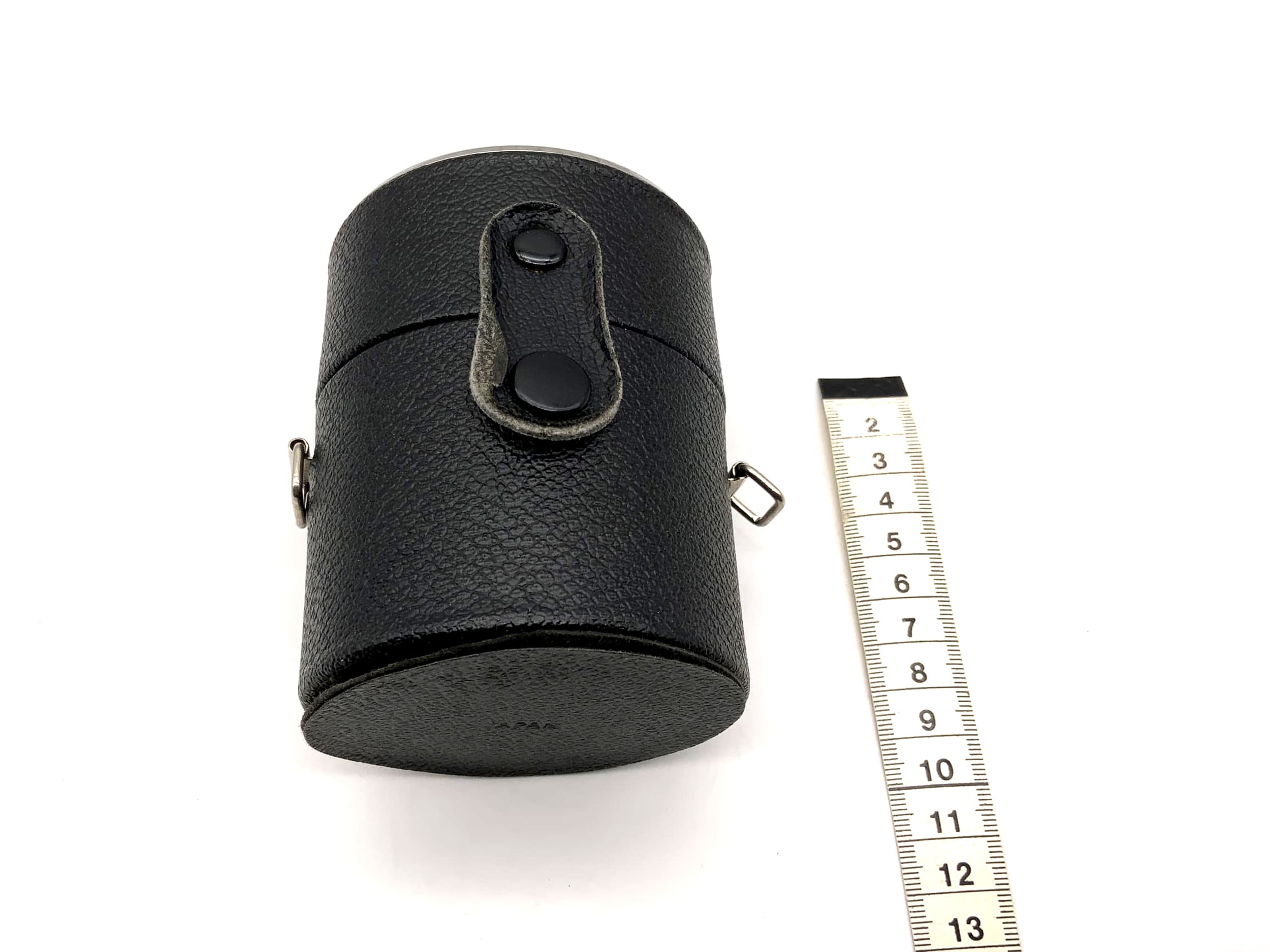 Köcher schwarz ca.9,5x7,5cm Objektivtasche universell Hard Case Lens Case