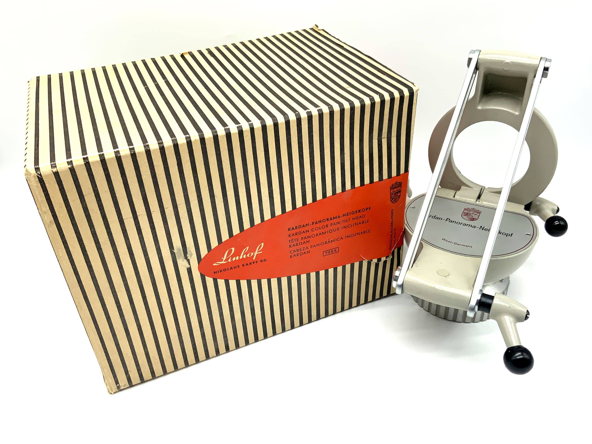 Linhof Kardan Panorama Neigkopf II RKK 90mm Basis in OVP