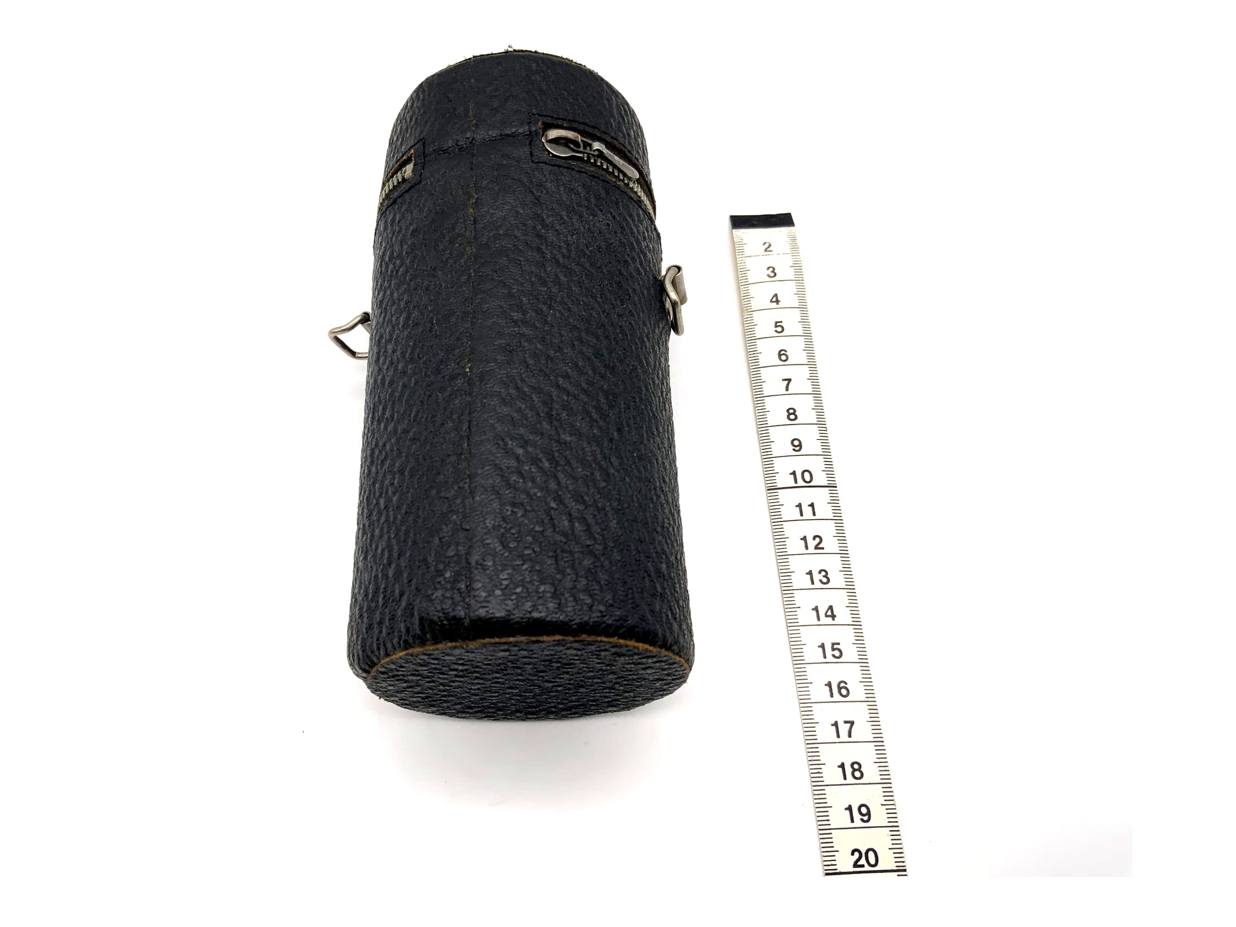 Porst Köcher schwarz ca.16x7cm Objektivtasche universell Hard Case Lens Case