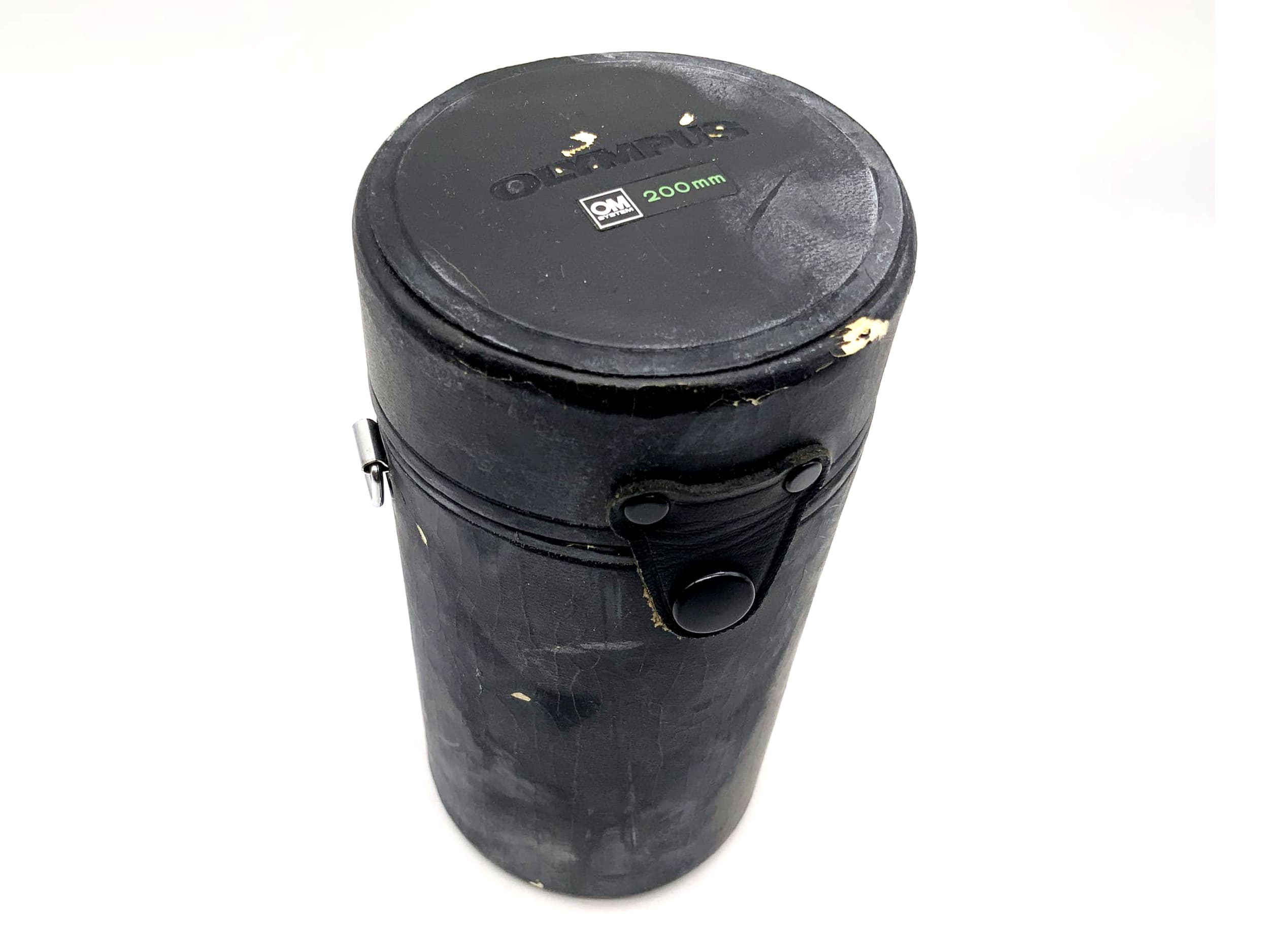 Olympus Köcher schwarz ca.17x8cm für OM System 200mm Objektivtasche Lens Case