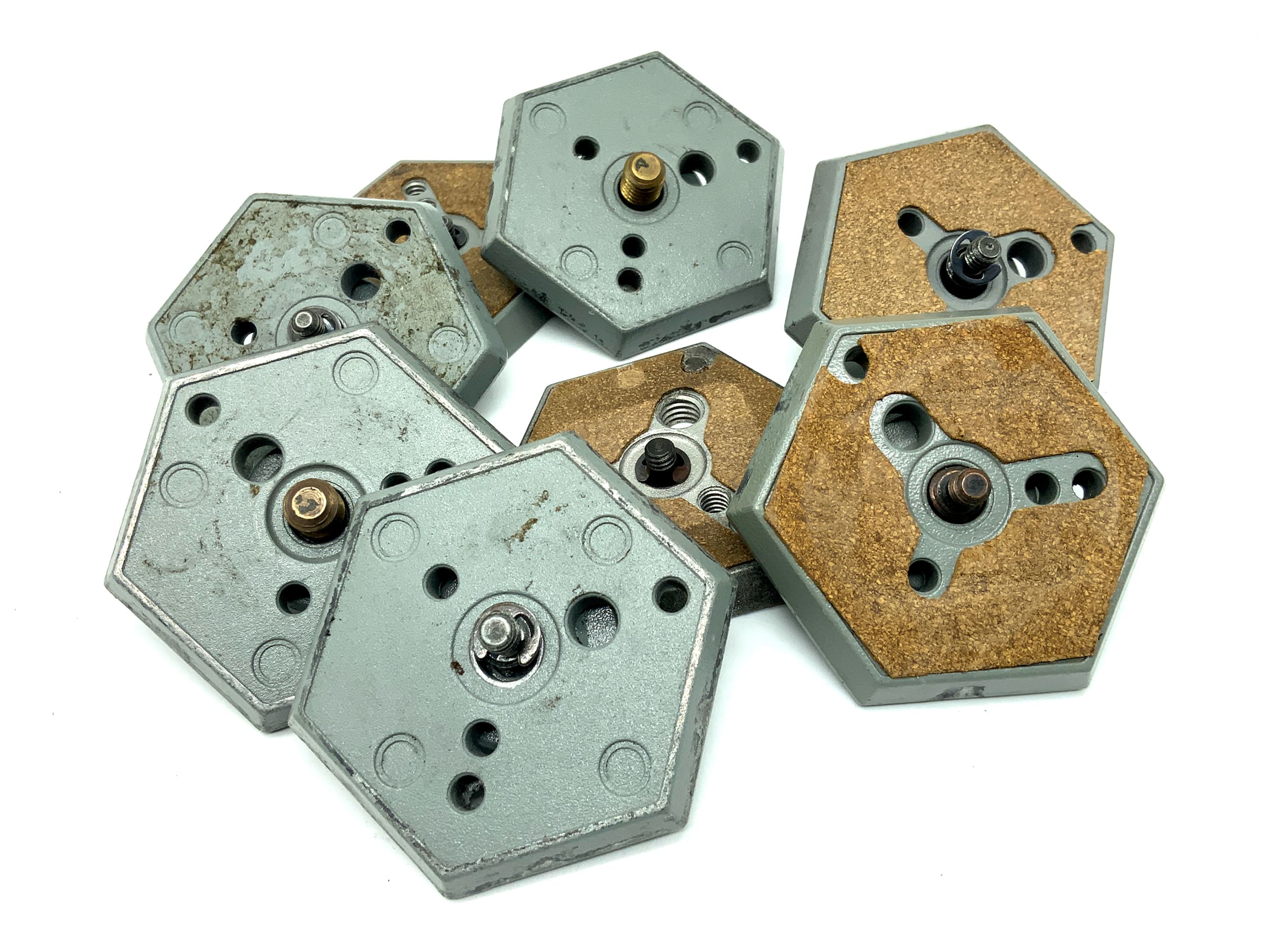 Manfrotto Schnellwechselplatte sechseckige Grundplatte 8x Konvolut Sechskant