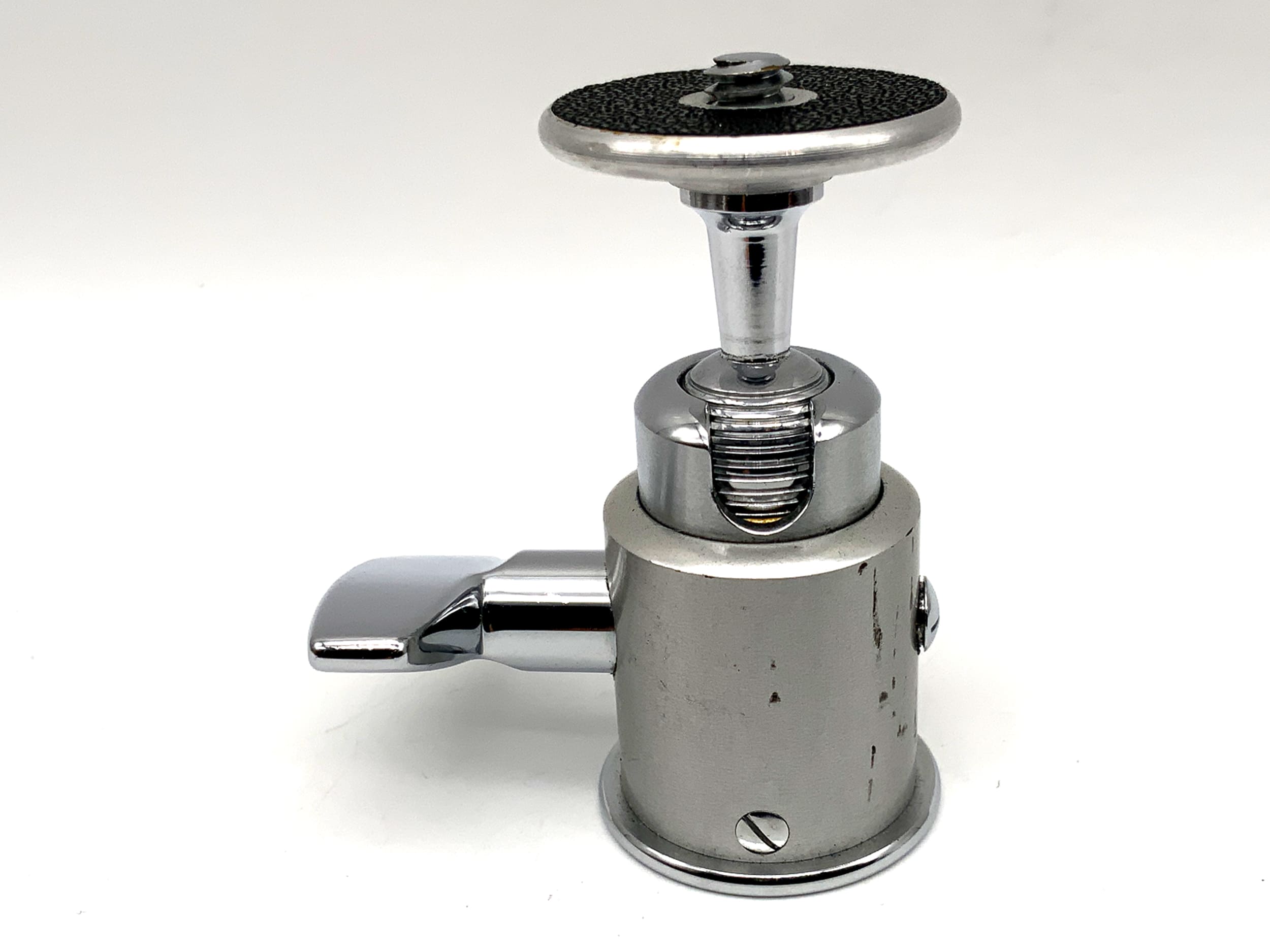 Leitz FOOMI Stativkopf silber kleiner Kugelkopf Leitz Wetzlar Tripod Head