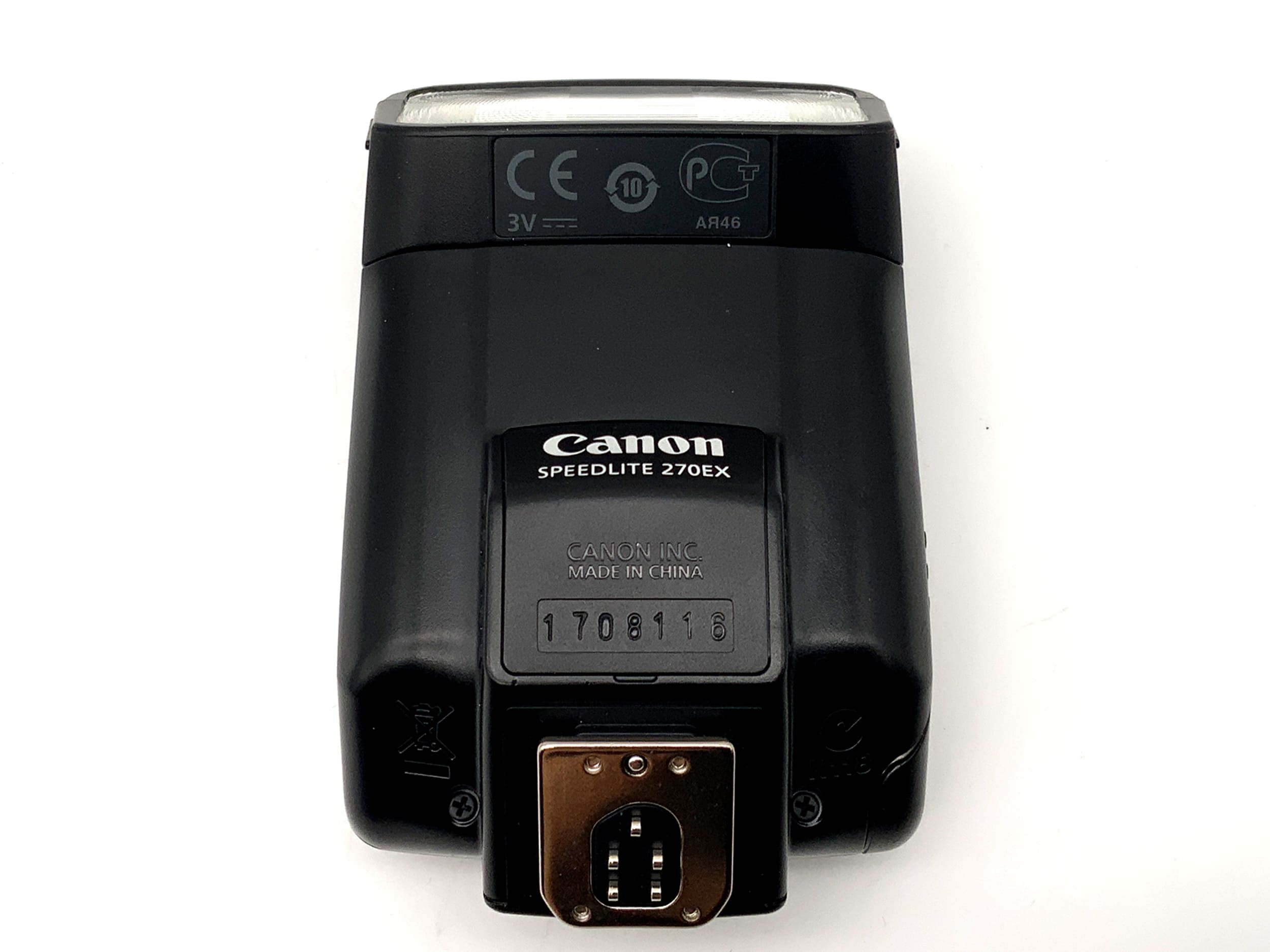 Canon Speedlite 270EX Blitzgerät für EOS Kamera Blitz Aufsteckblitz Flash Licht