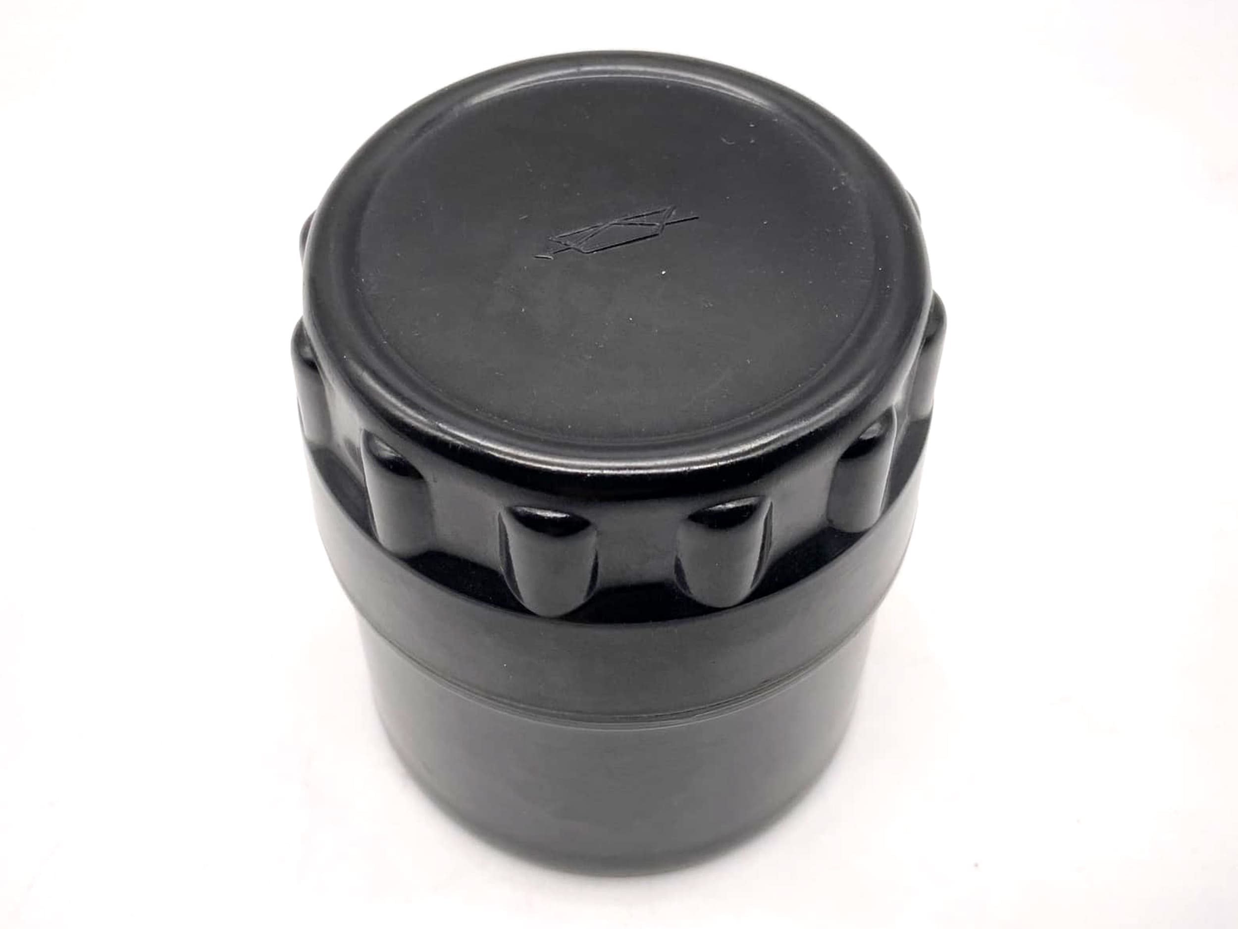 Zenit Köcher schwarz ca.7x5,5cm Hartplastik Objektivtasche universell Lens Case