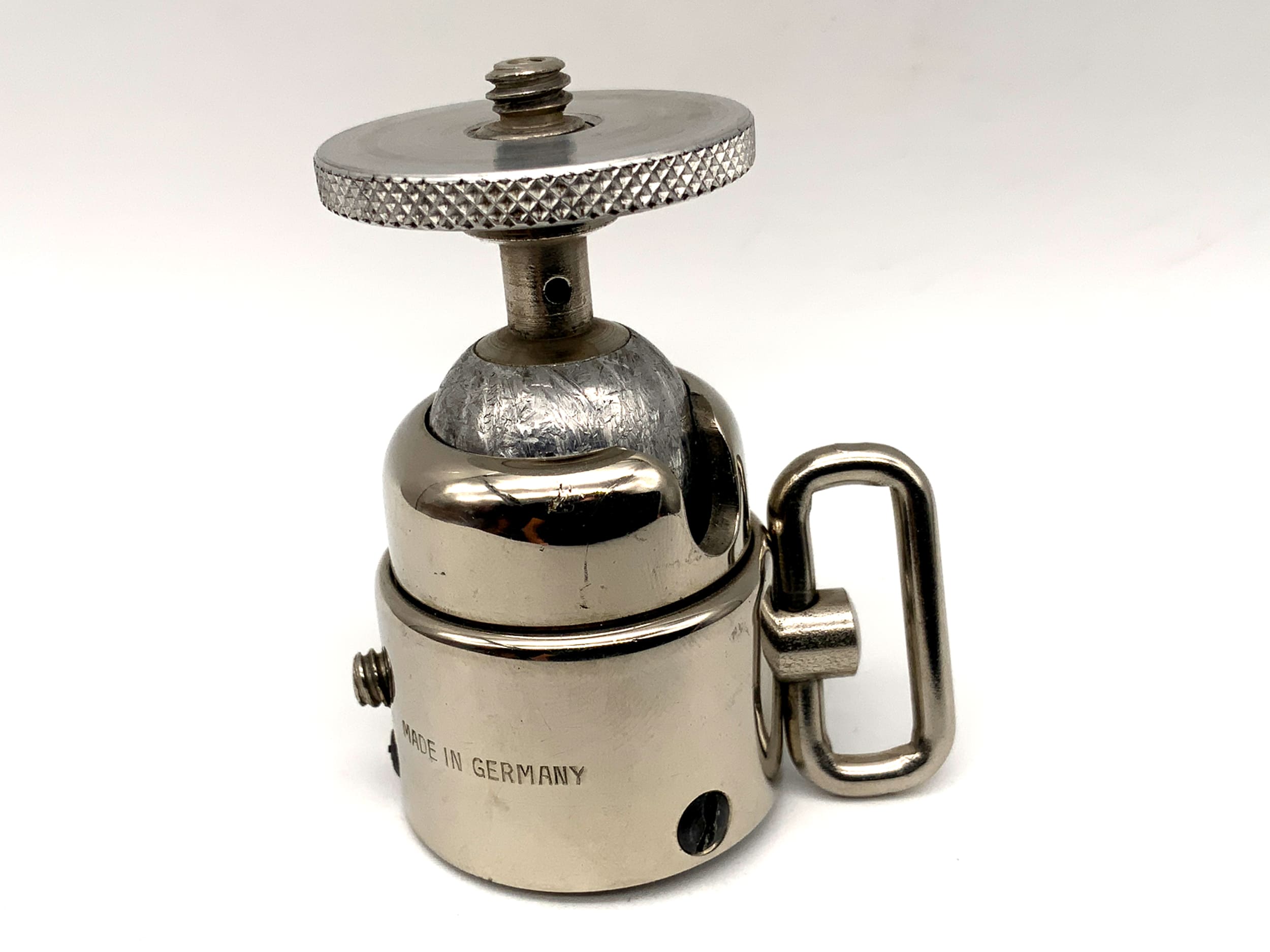 Bilora Stativkopf silber Mini Kugelkopf 1/4