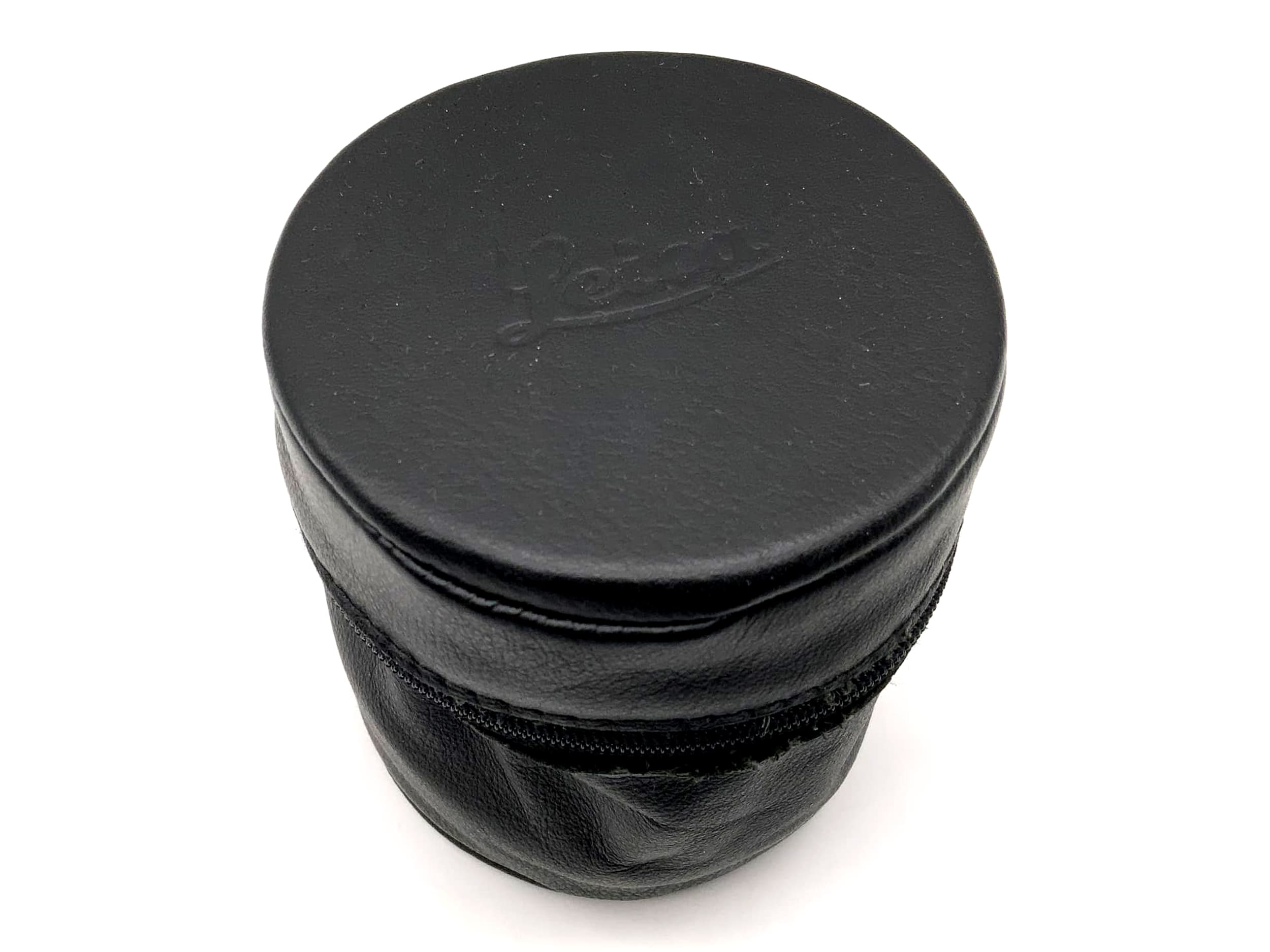 Leica Köcher schwarz ca.10x9cm Leder Objektivtasche universell Hard Lens Case