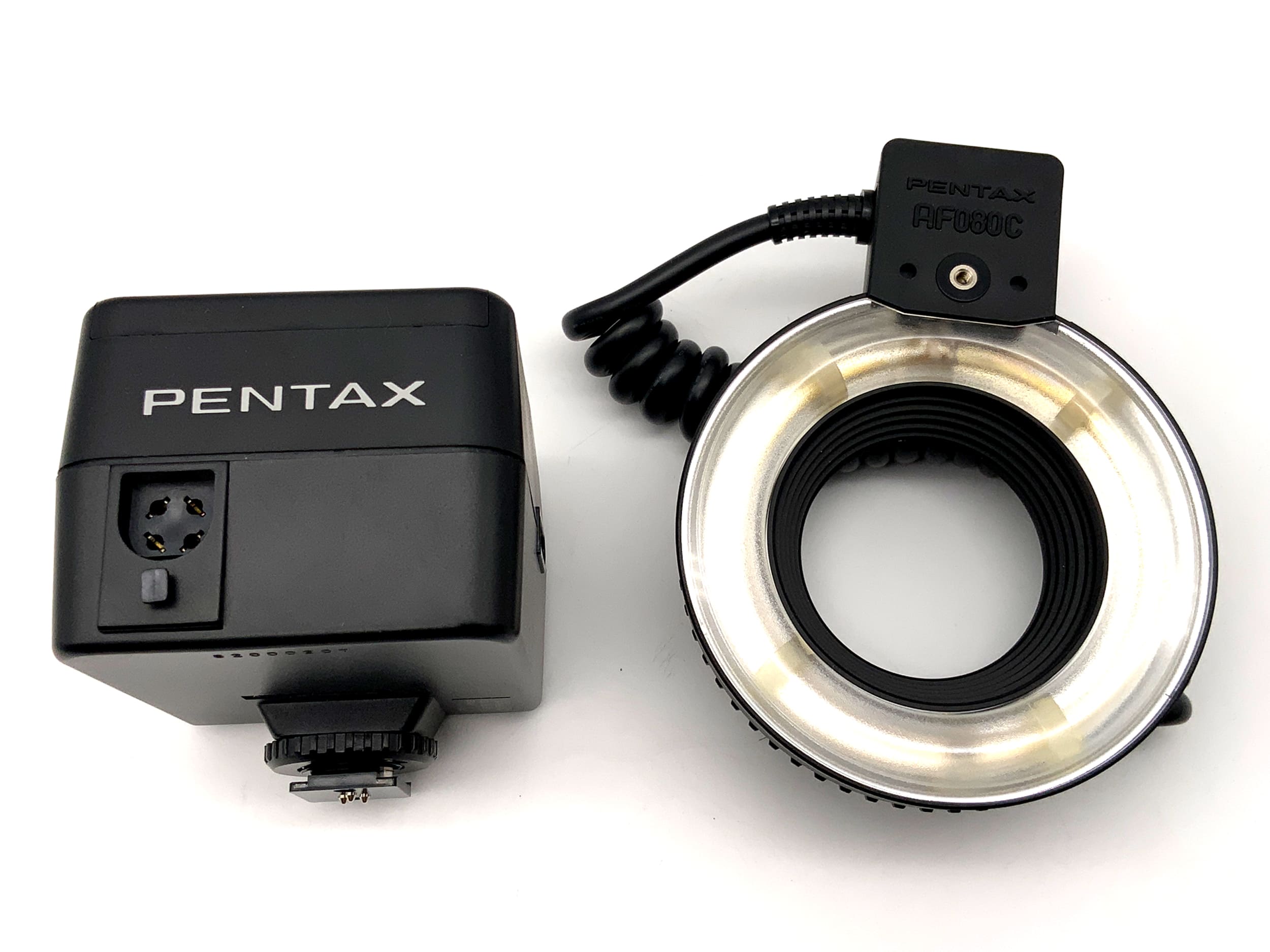 Pentax AF080C Ring Light Set Blitzgerät in OVP für LX, Super A, PZ-1P Blitz