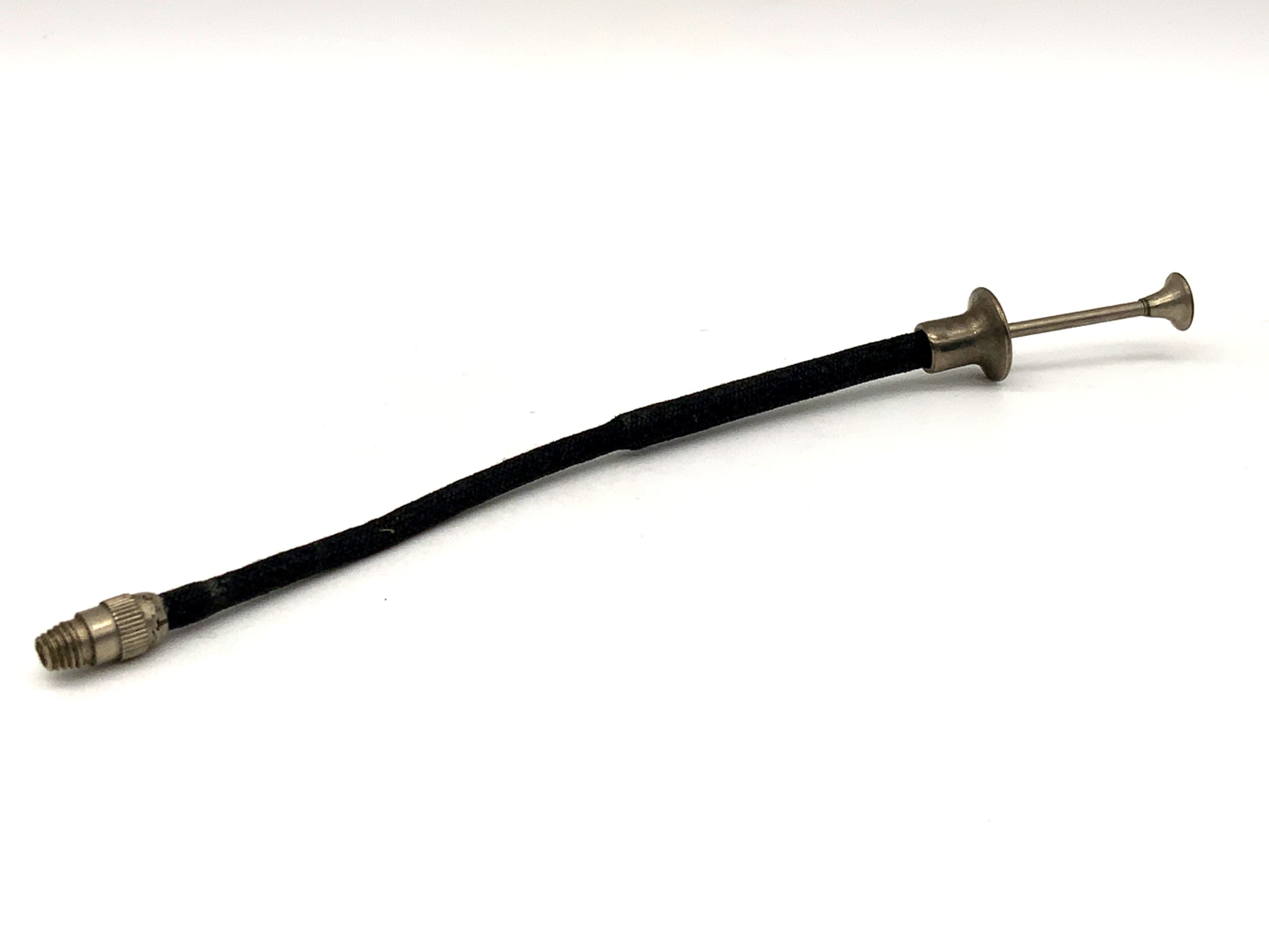 Drahtauslöser schwarz ca.9cm Fernauslöser cable release Kabelauslöser