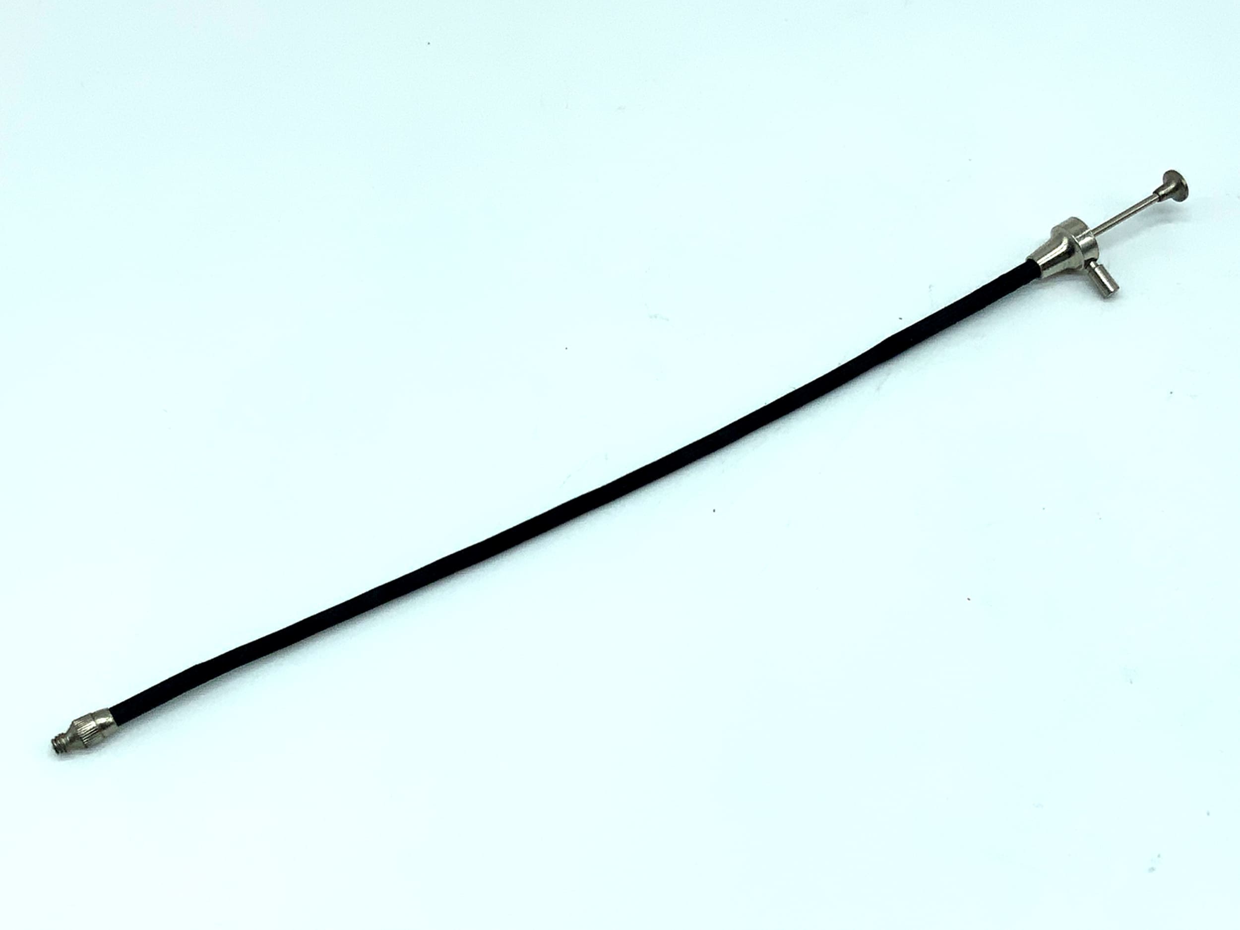 Drahtauslöser schwarz ca.20cm mit Feststeller Fernauslöser cable release