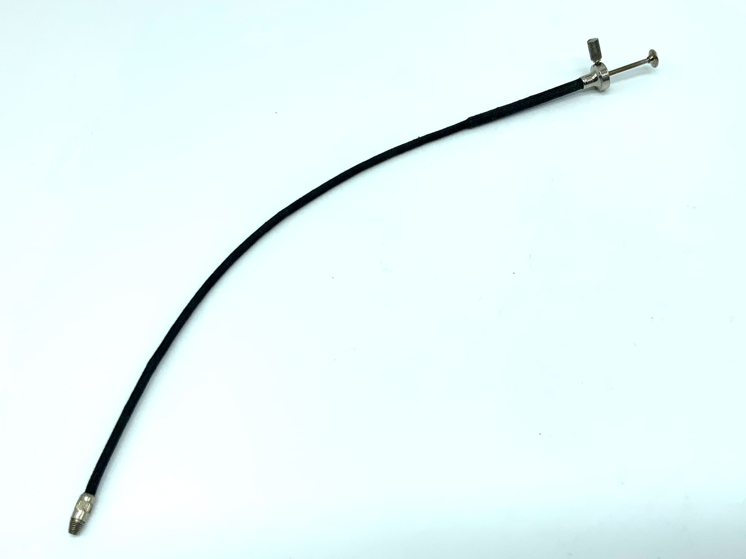 Drahtauslöser schwarz ca.25cm mit Feststeller Fernauslöser cable release