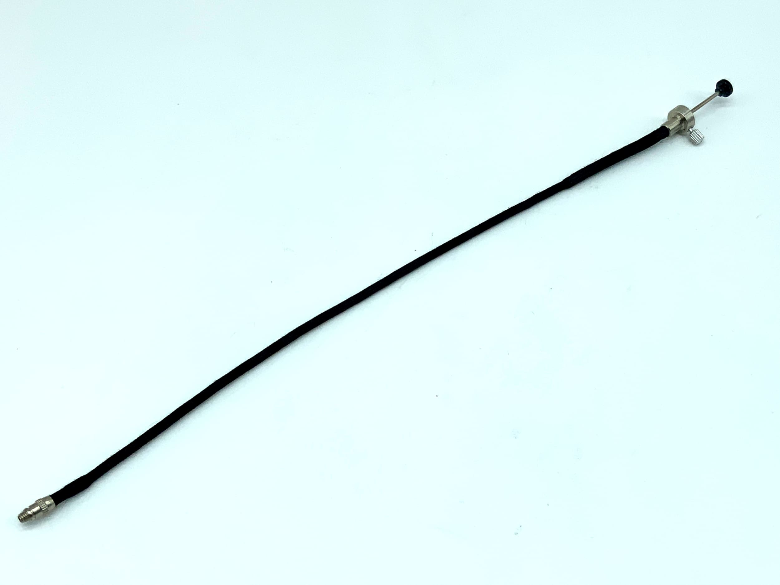 Drahtauslöser schwarz ca.25cm mit Feststeller Fernauslöser cable release