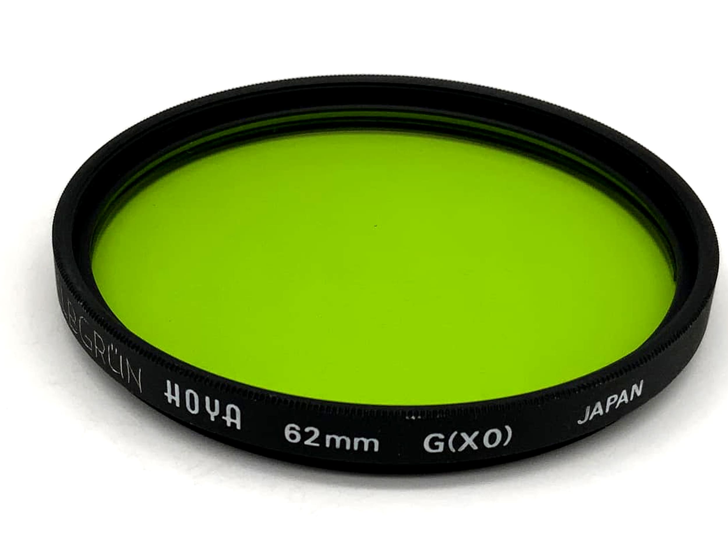 Hoya Farbfilter G(X0) Grün green gelb/grün Filter 62mm Kreisförmig M62