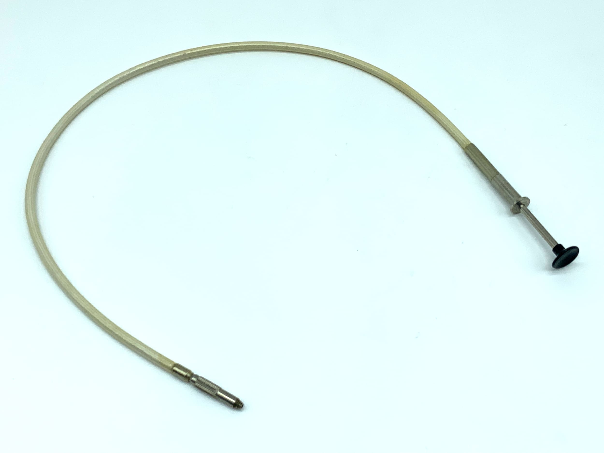 Drahtauslöser weiß ca.50cm Fernauslöser cable release Kabelauslöser