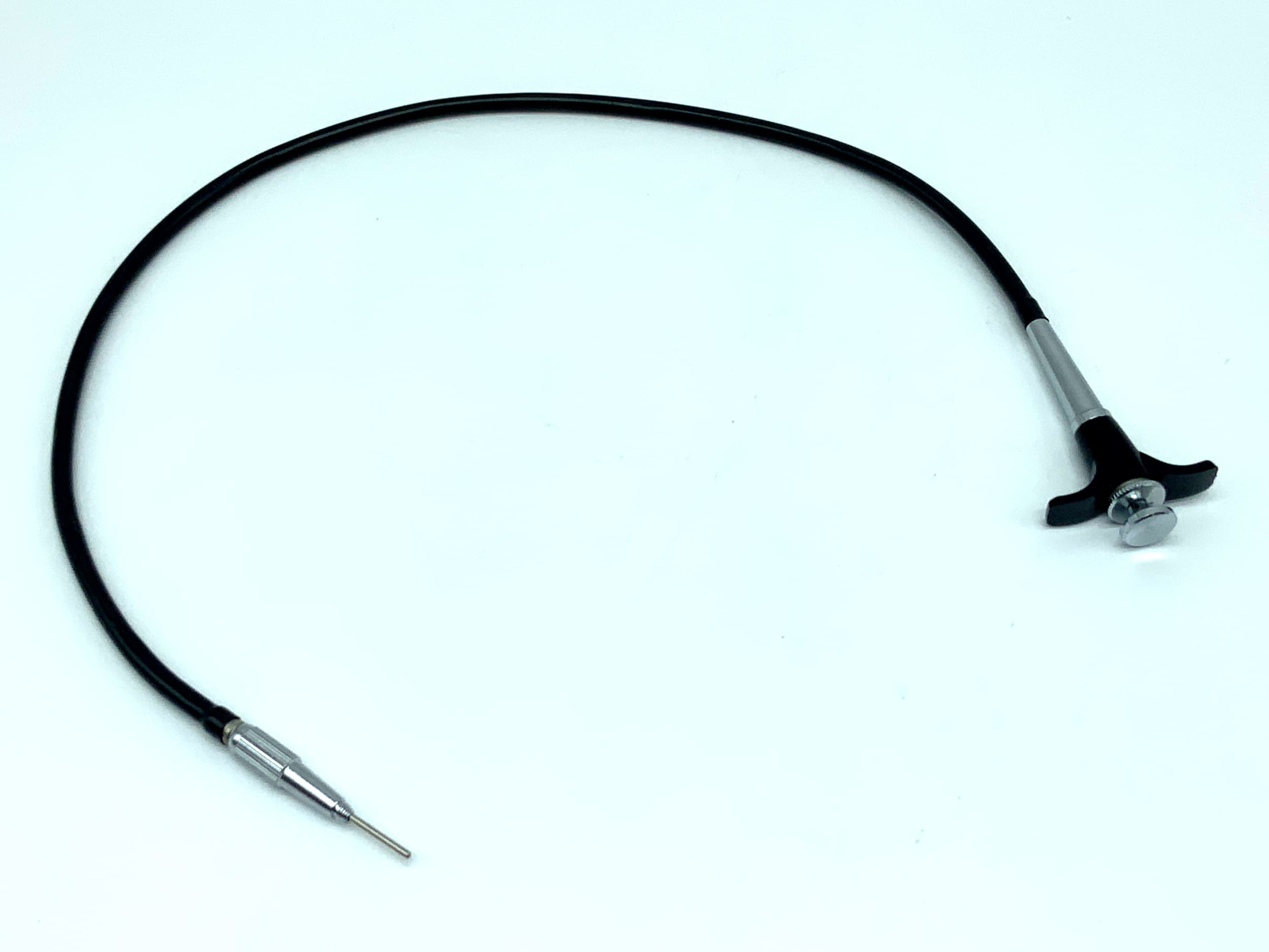 Drahtauslöser schwarz ca.50cm mit Feststeller Fernauslöser cable release