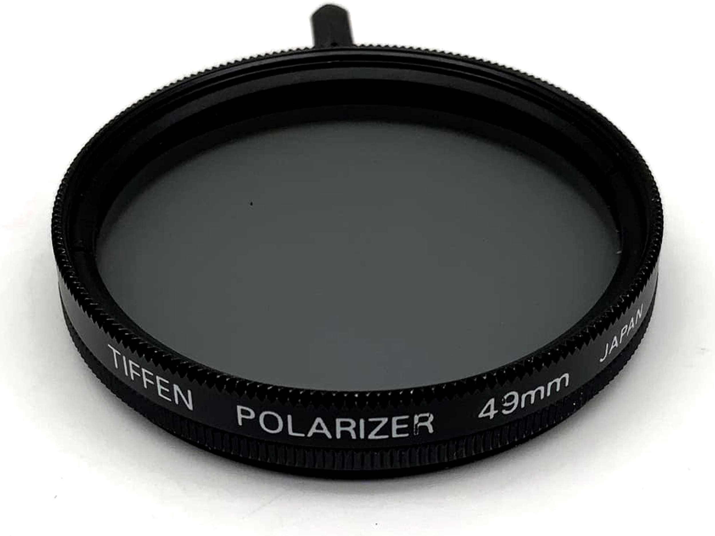 Tiffen Polfilter Polarizer Filter 49mm Kreisförmig Filtergewinde M49