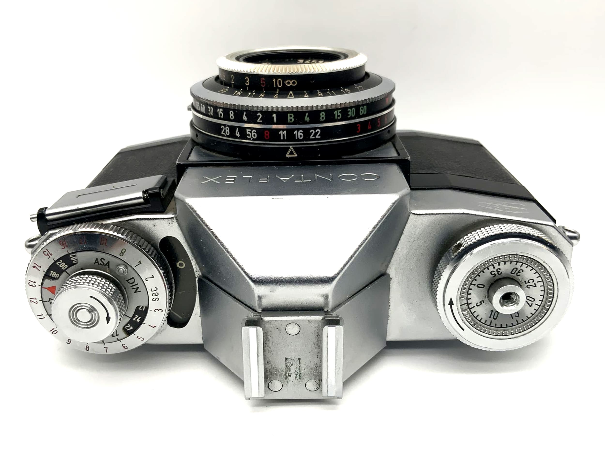 Zeiss Ikon Contaflex 35mm SLR analog mit Pantar 1:2.8 45mm Prontor Reflex Body