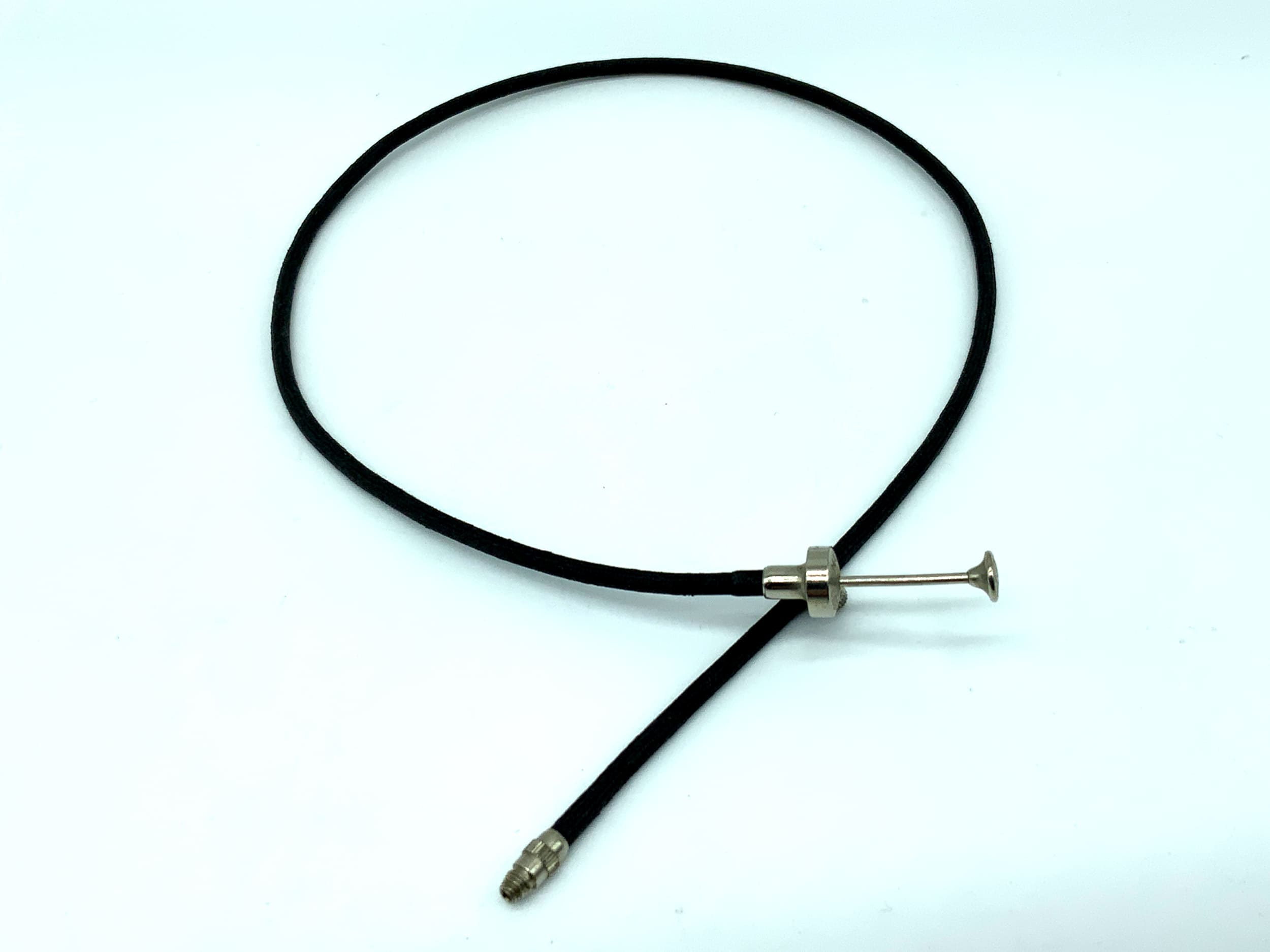 Prontor AGC Drahtauslöser schwarz ca.50cm mit Feststeller Fernauslöser