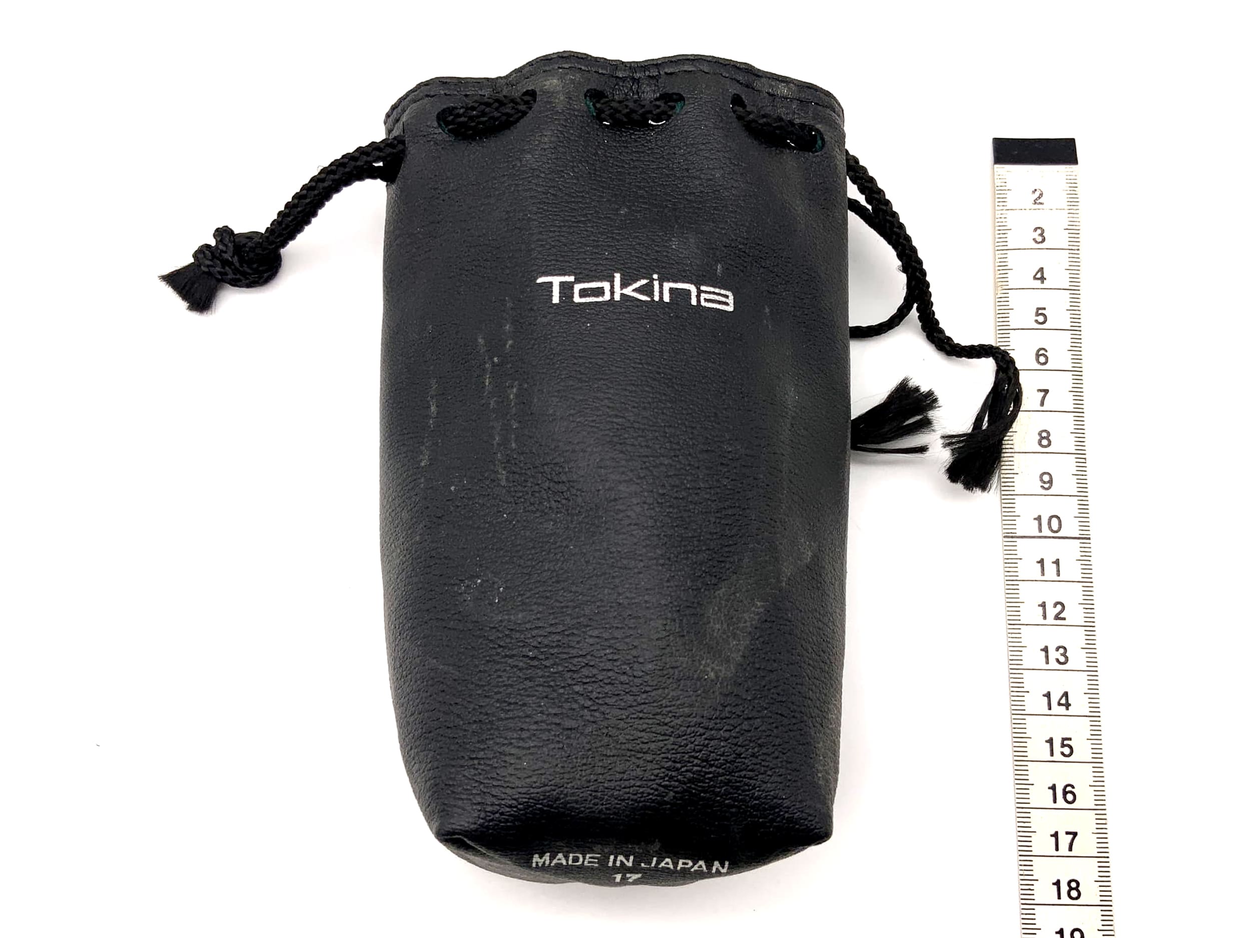 Tokina Köcher 17 schwarz ca.16x7cm Objektivbeutel universell Lens Case