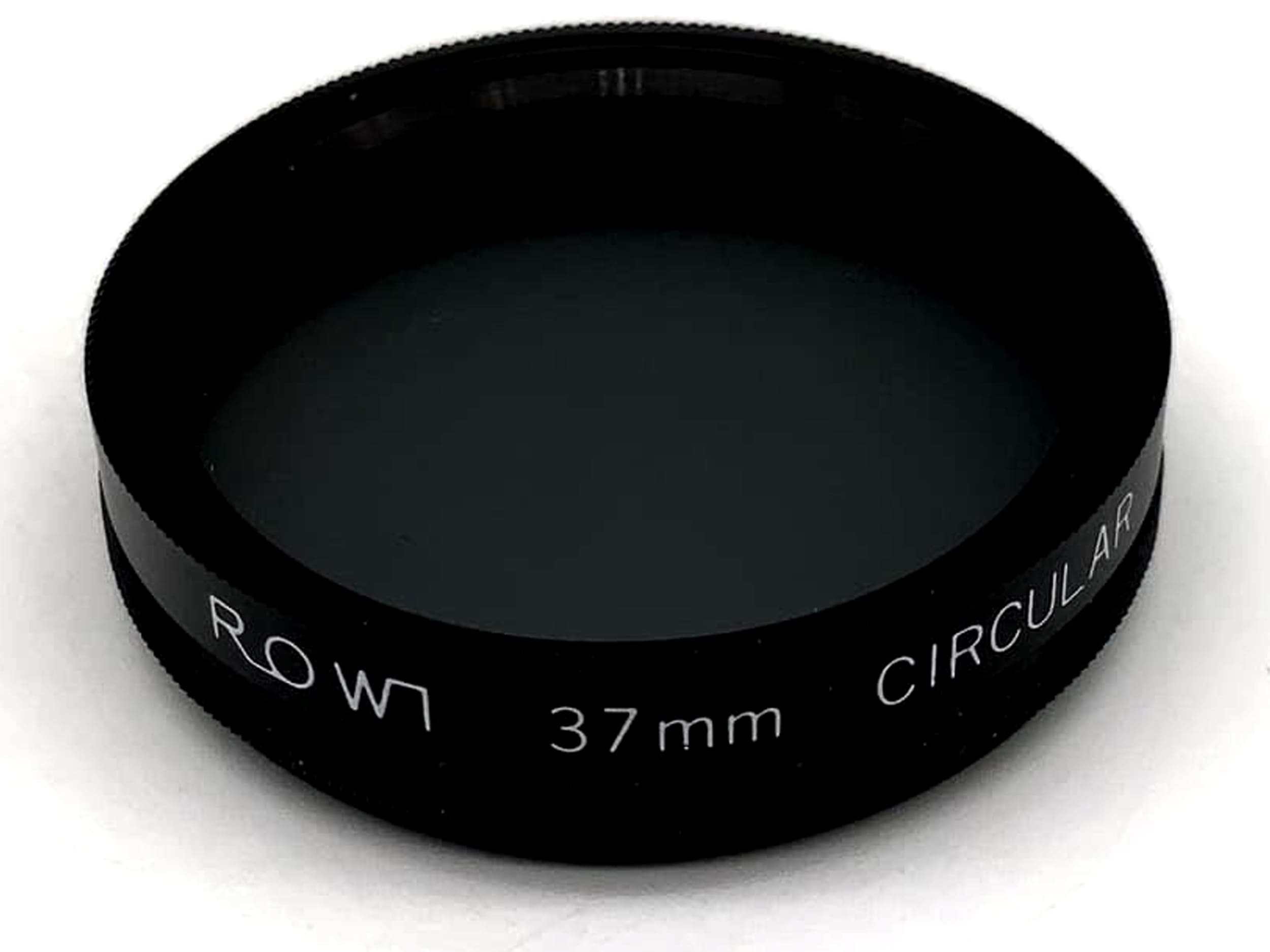 Rowi Polfilter Circular Polarizing Filter 37mm Kreisförmig Filtergewinde M37