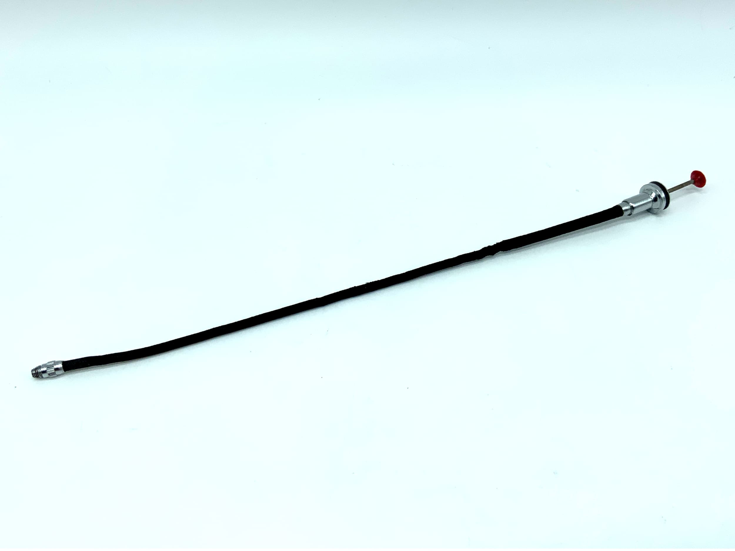 Pentacon Drahtauslöser schwarz/rot ca.20cm mit Feststeller Fernauslöser