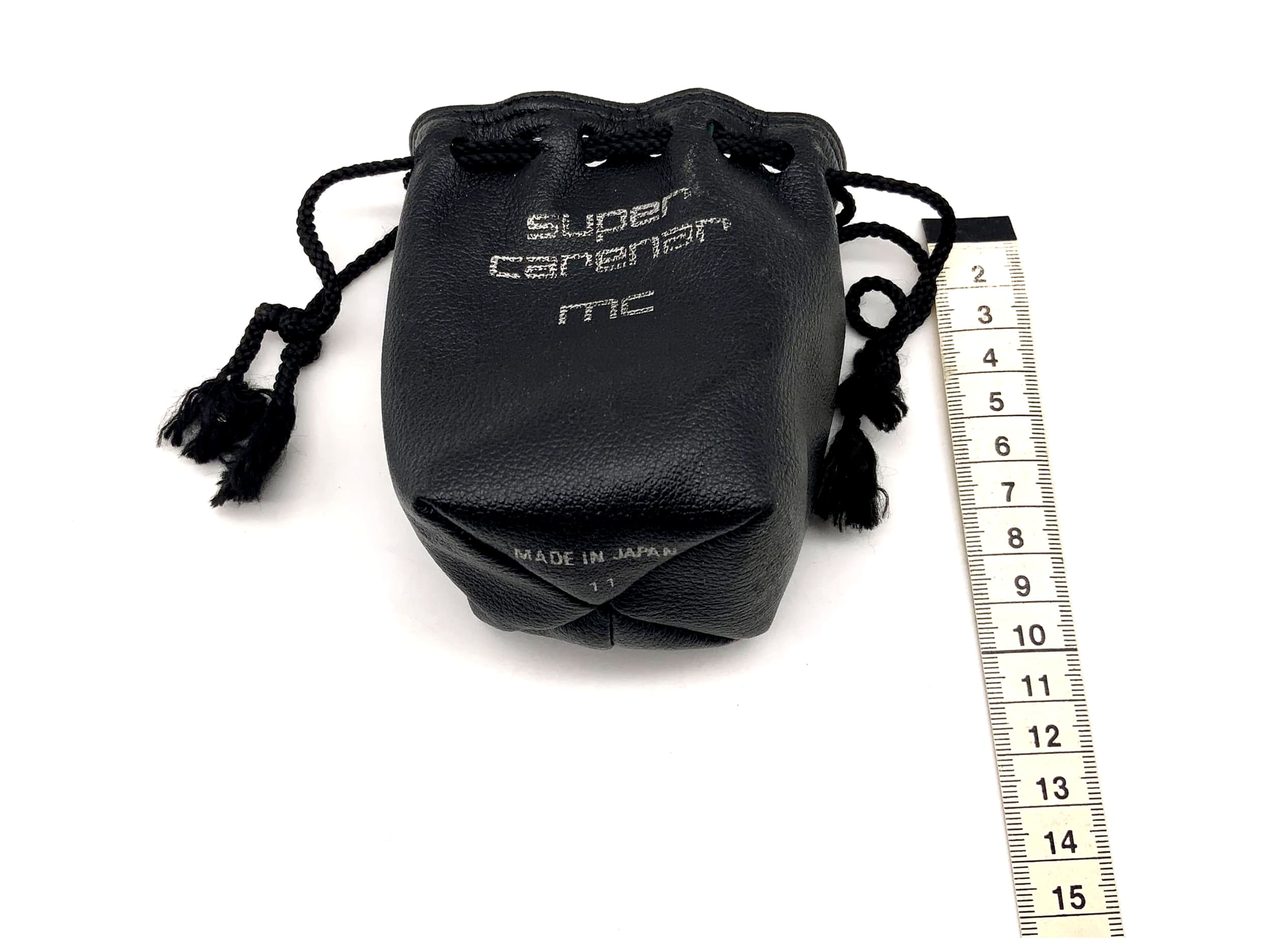 Super Carenar Köcher schwarz ca.10x6cm MC 11 Objektivbeutel universell Lens Case