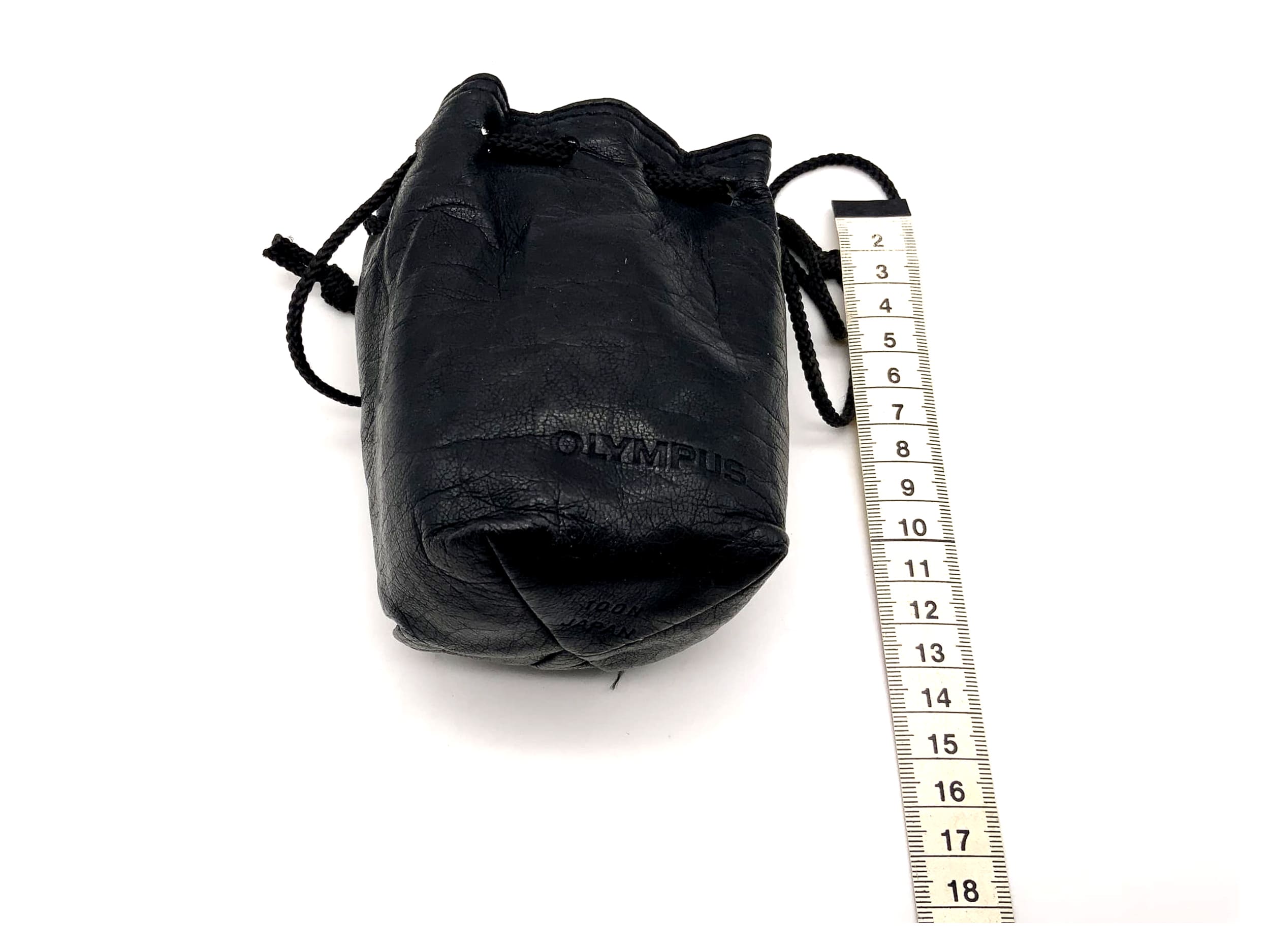 Olympus Köcher schwarz ca.11x8cm 100N Objektivbeutel universell Lens Case