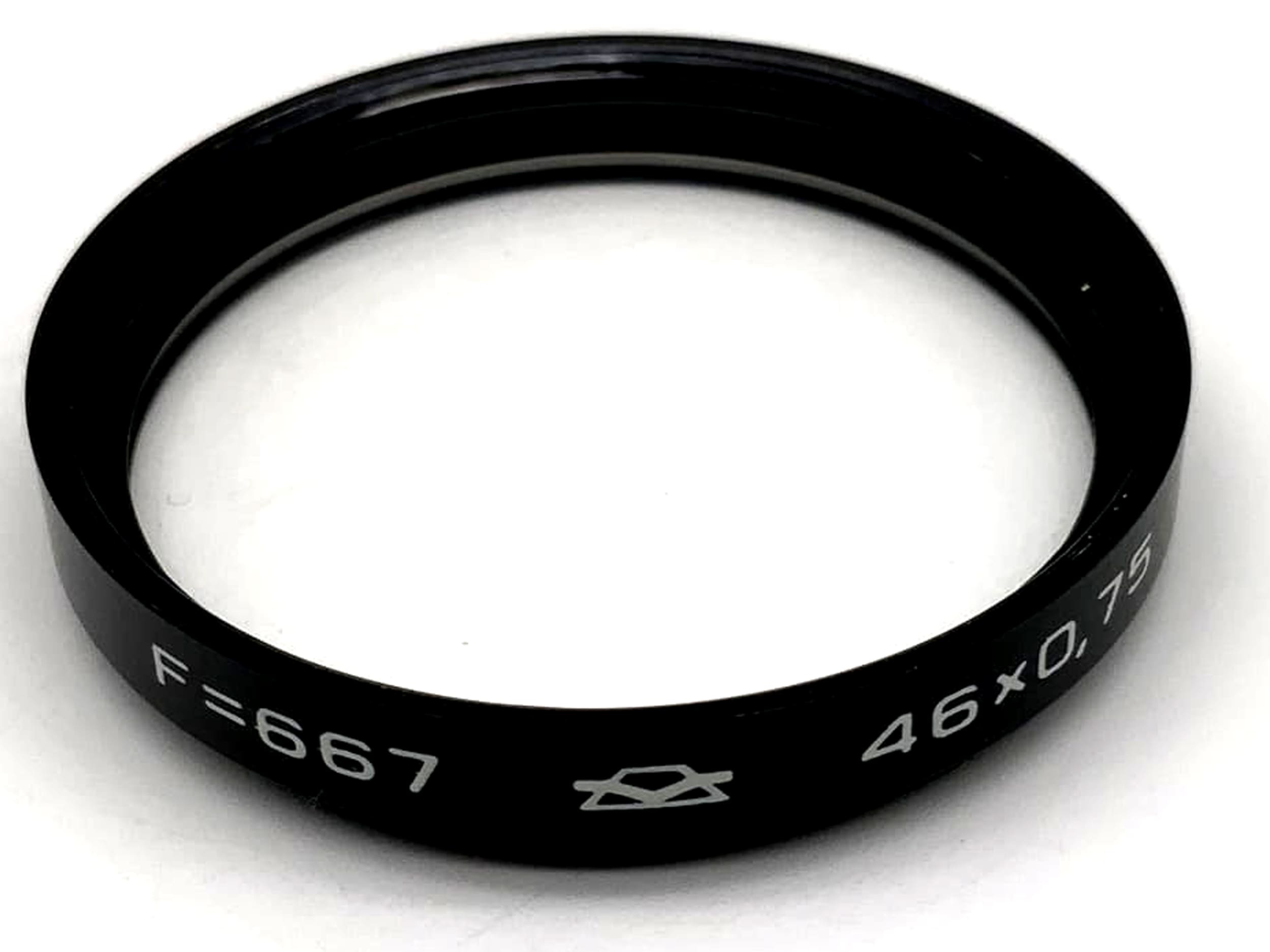 Zenit Close-Up F=667 Nahlinse 46x0,75 Filter 46mm Kreisförmig Filtergewinde M46